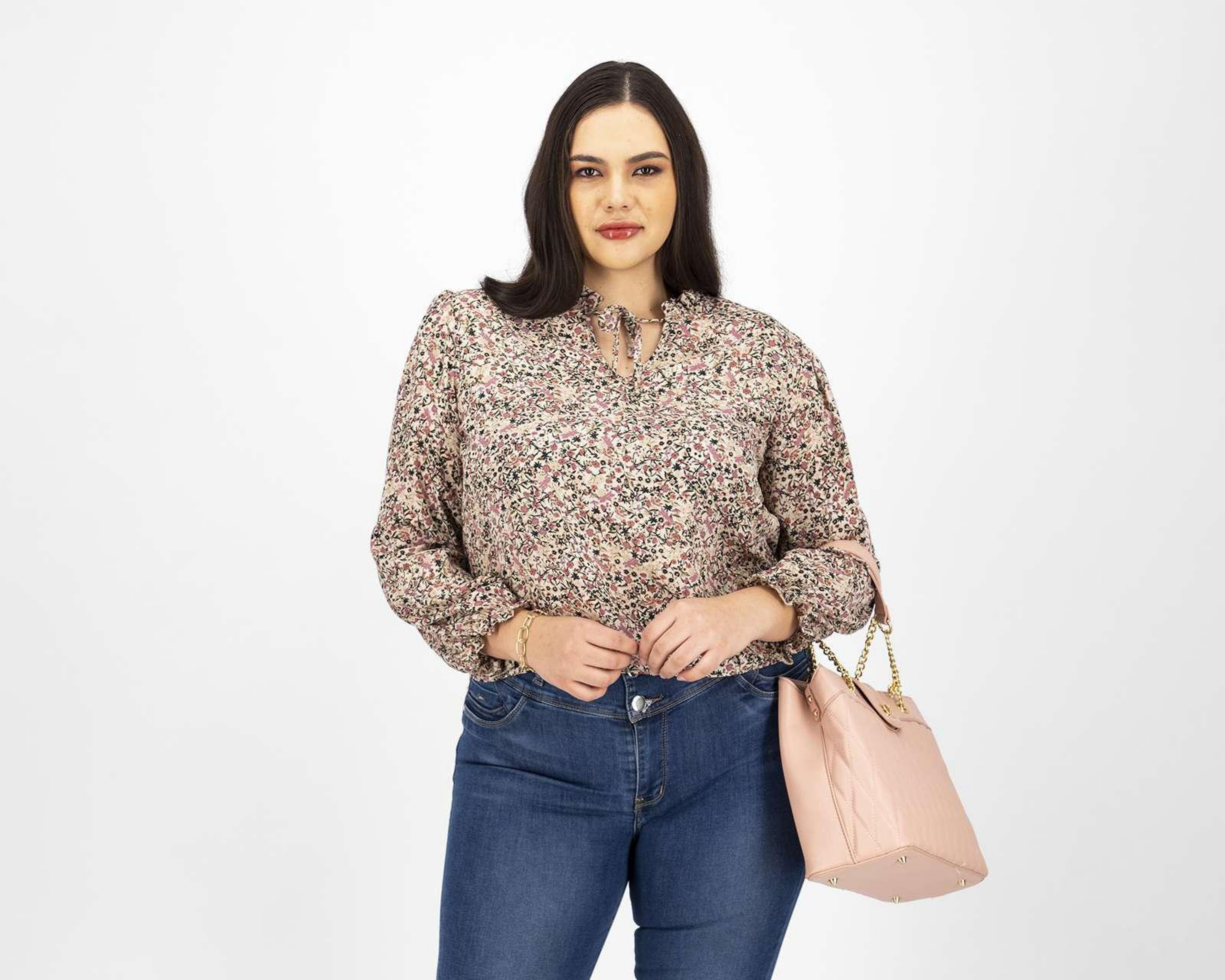 Foto 1 | Blusa Sahara Manga Larga Estampado Floral