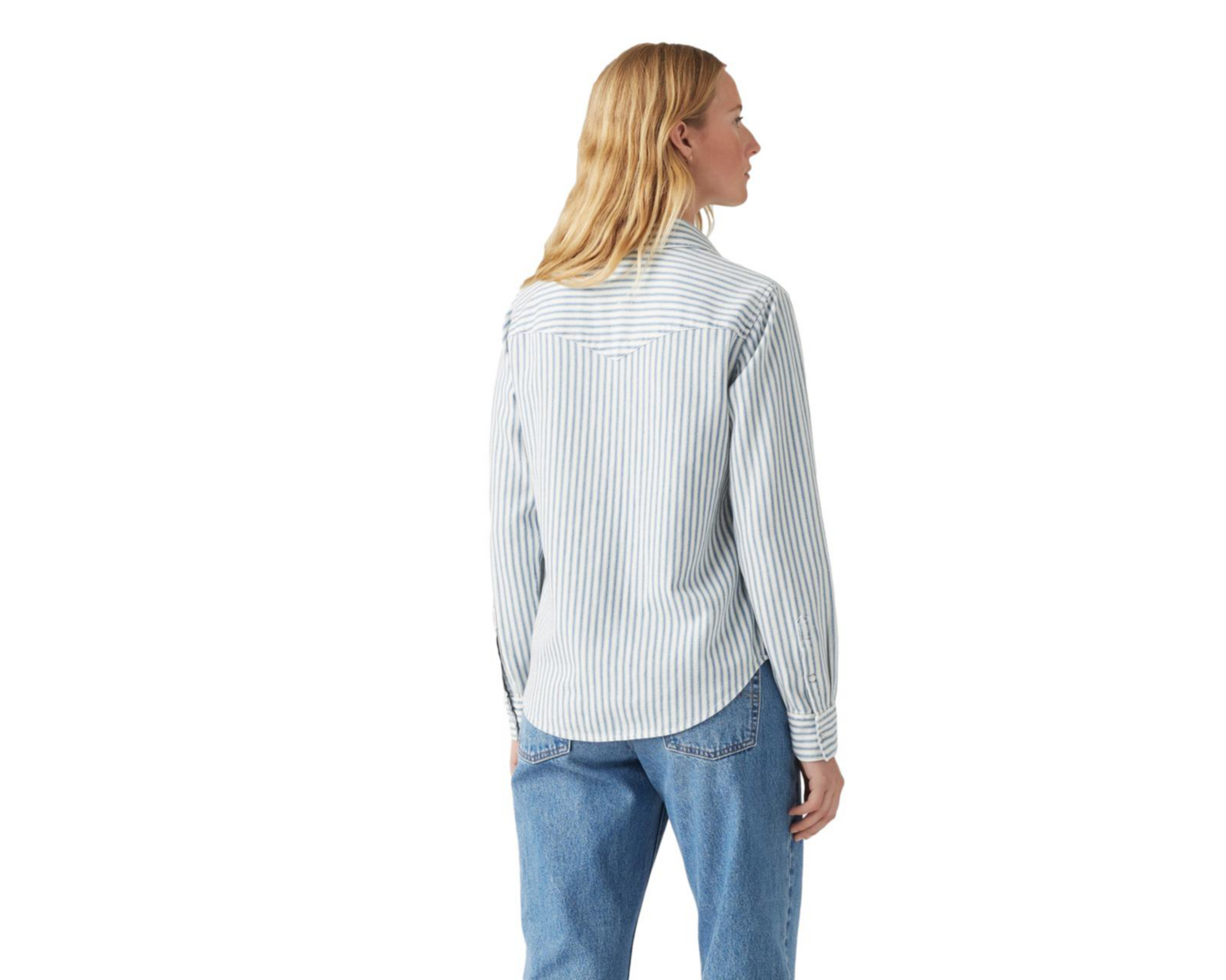 Foto 3 pulgar | Camisa Levi's Iconic Western para Mujer