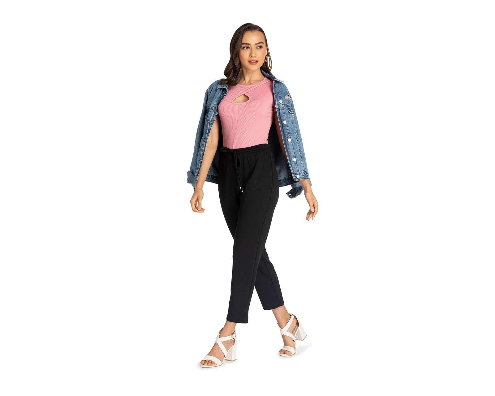 Foto 3 | Pantalón de Vestir Sahara con Cintura Elástica