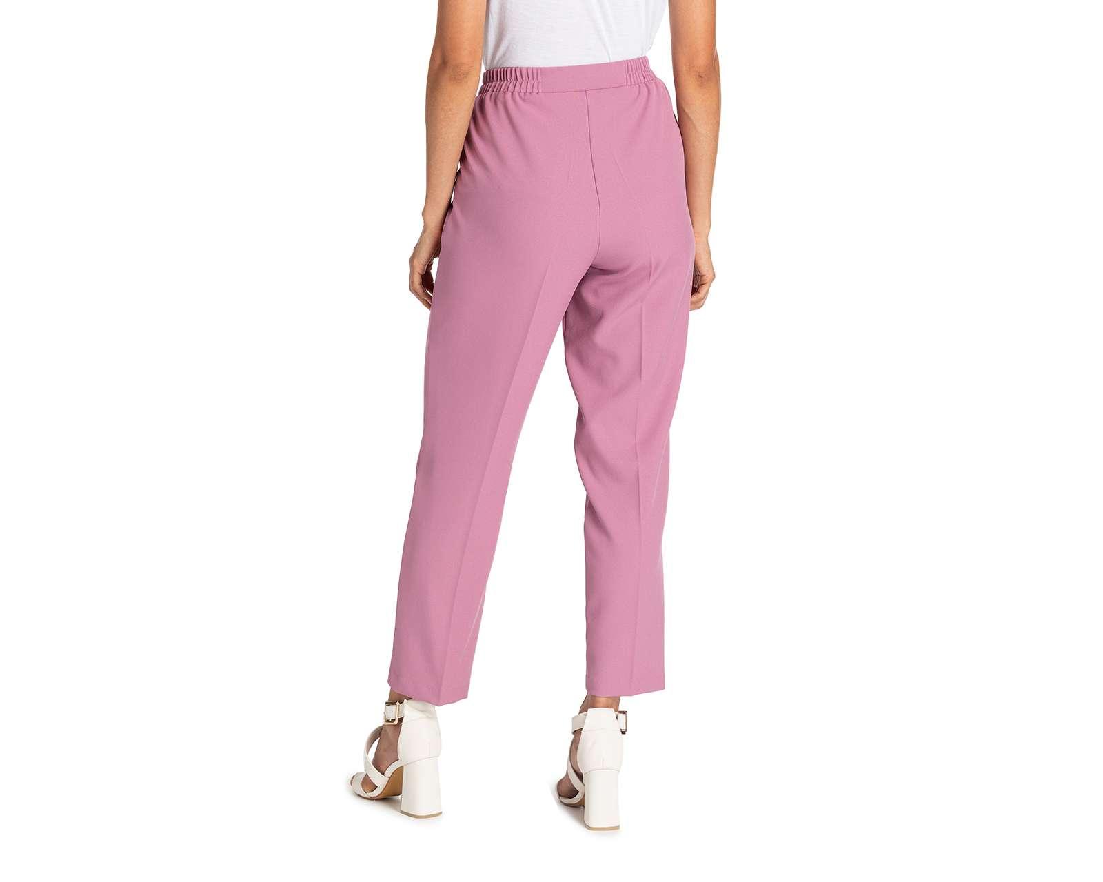 Foto 3 pulgar | Pantalón de Vestir Sahara Rosa