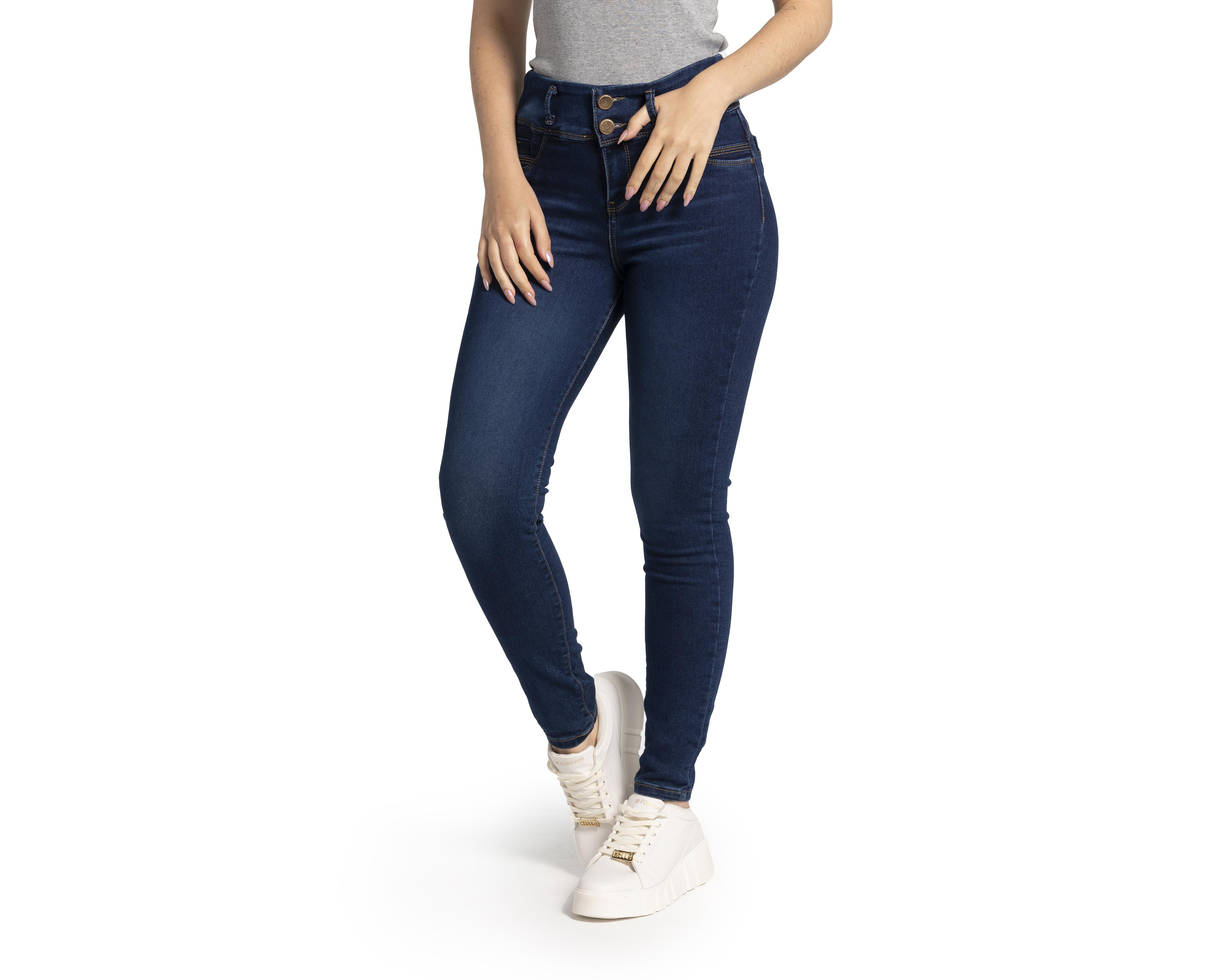 Jeans 18 Forever Push Up Azul