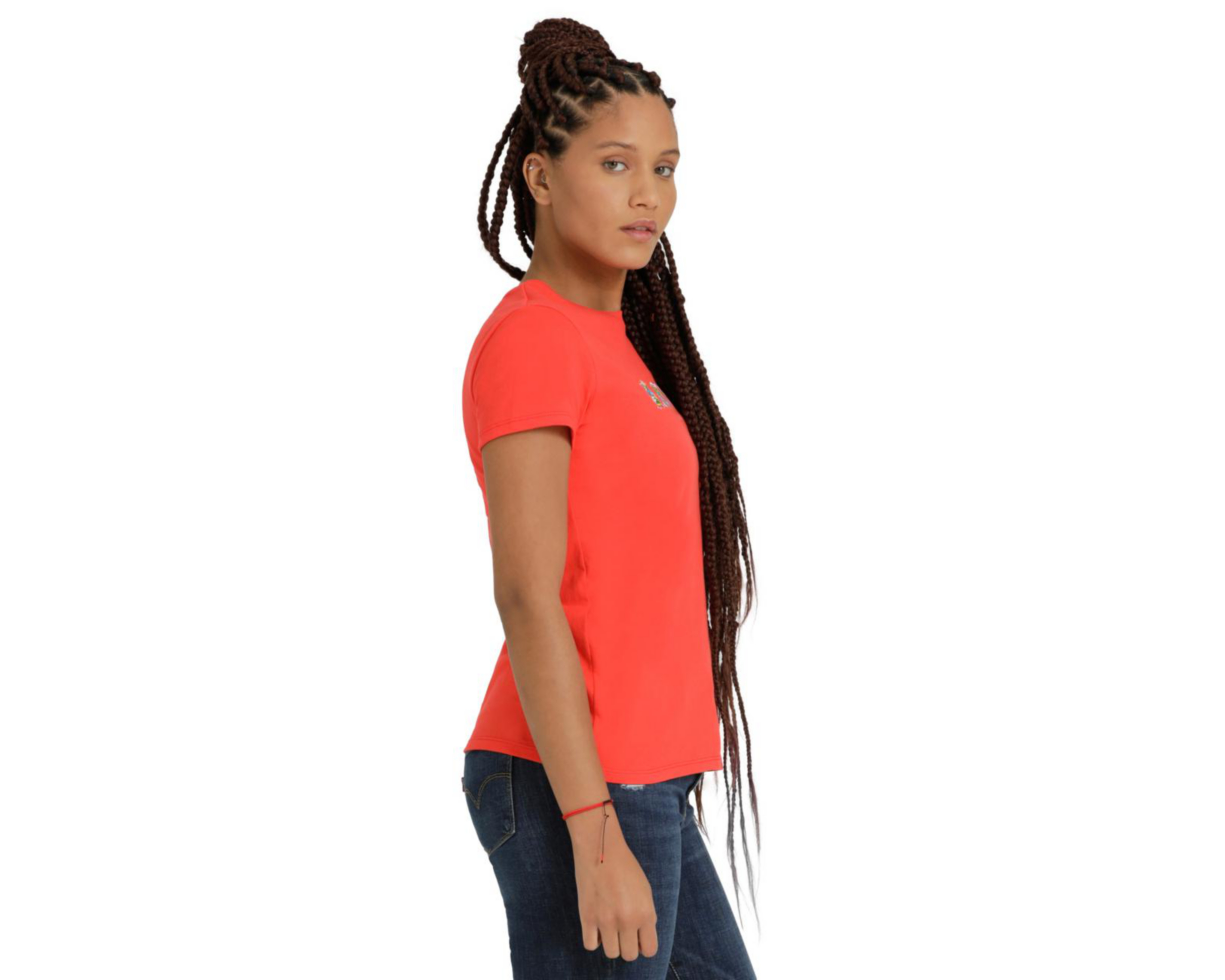 Foto 2 | Playera Levi's Manga Corta para Mujer