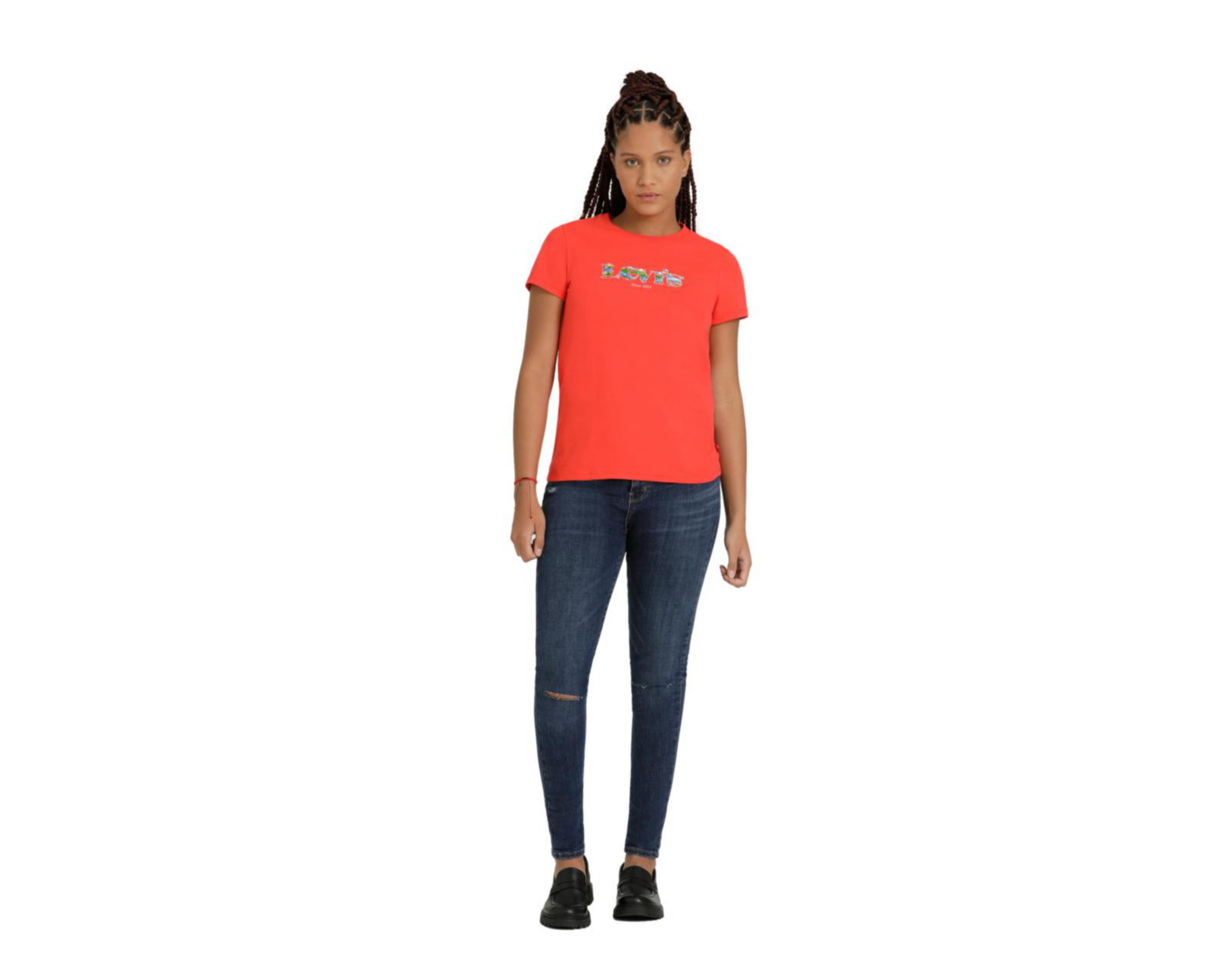 Foto 7 pulgar | Playera Levi's Manga Corta para Mujer