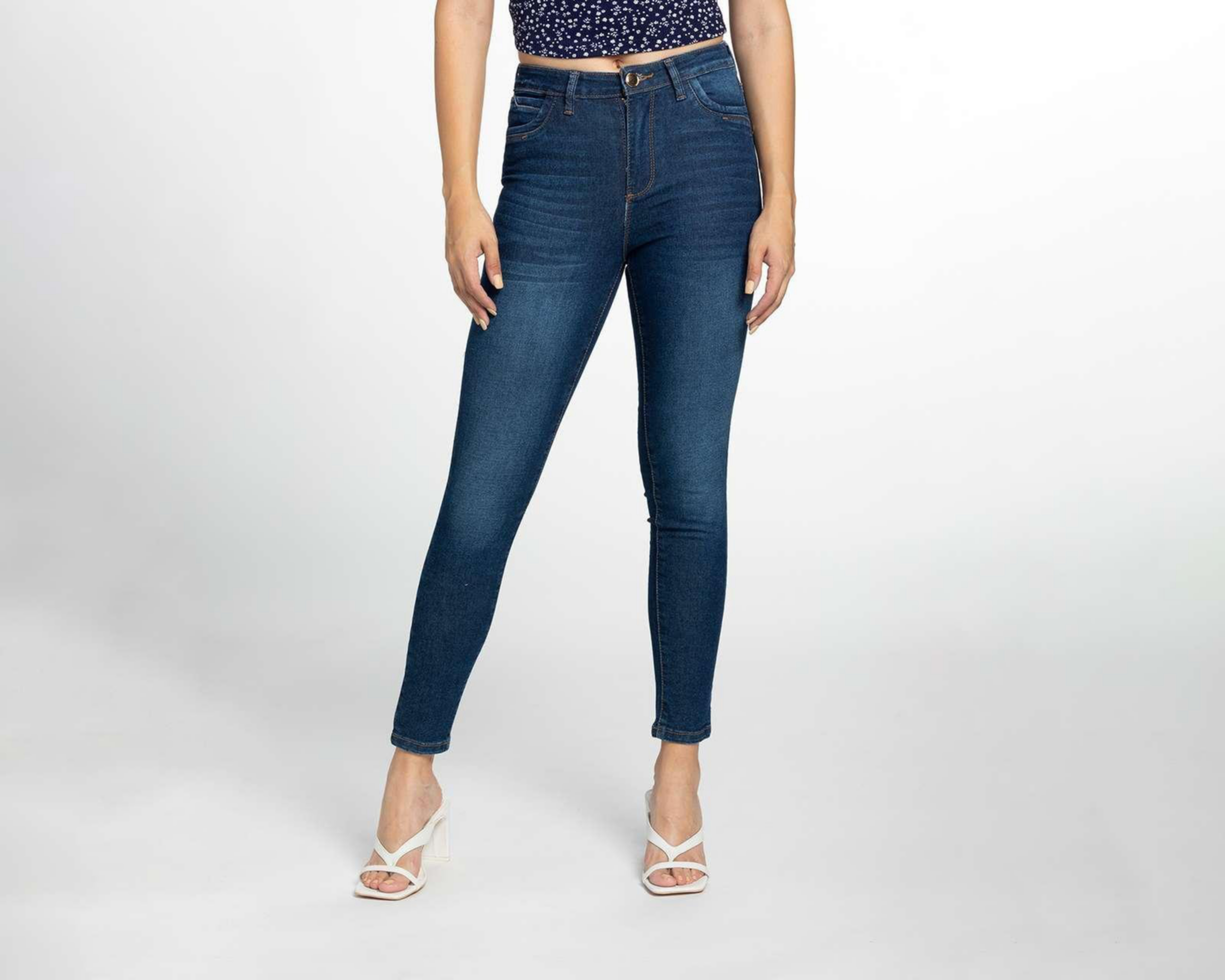 Jeans 18 Forever Skinny Deslavados $264