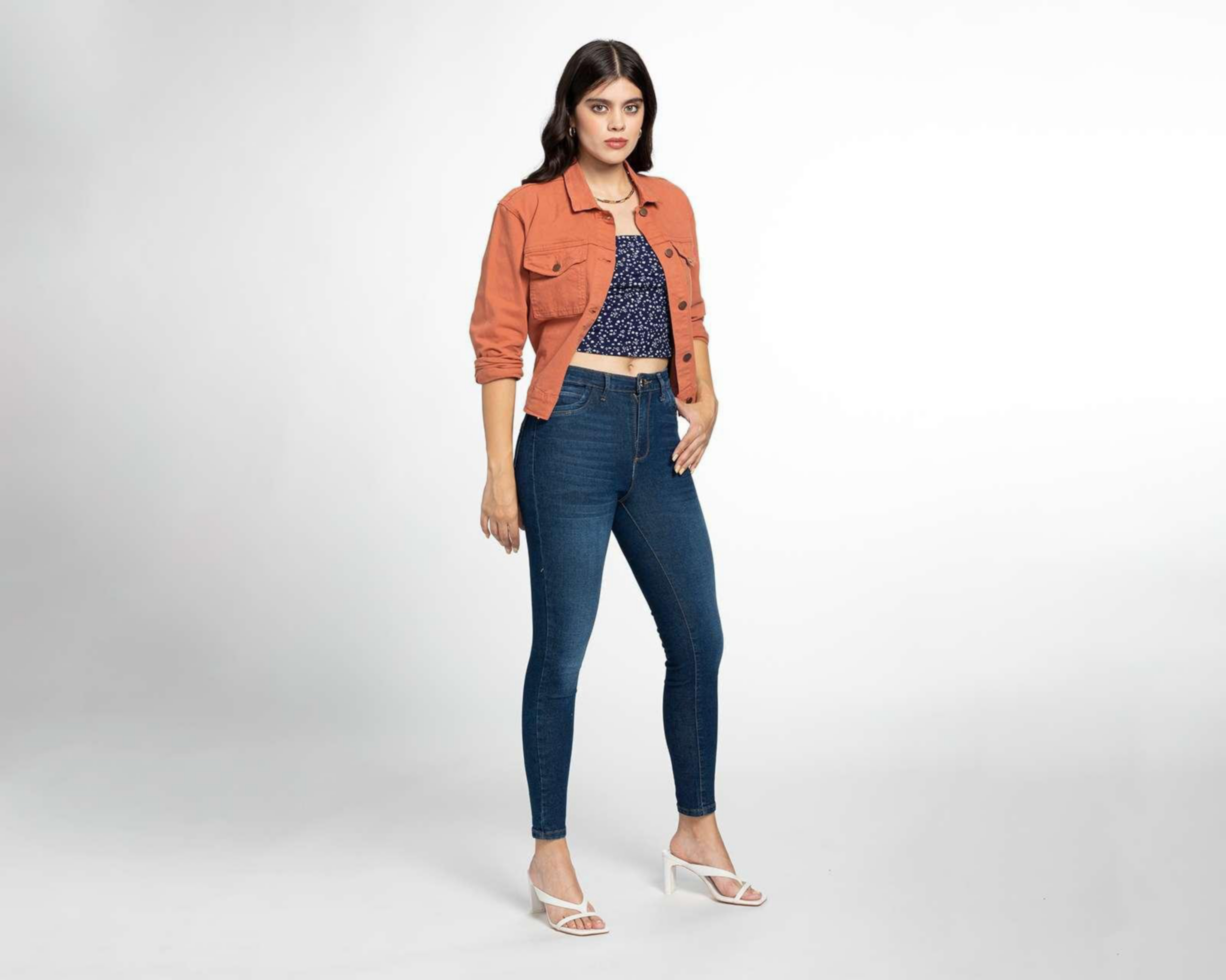 Foto 3 pulgar | Jeans Skinny 18 Forever para Mujer