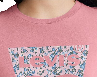 Foto 3 | Playera Levi's Perfect Tee para Mujer