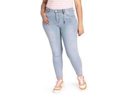 Foto 4 | Jeans Skinny Refill para Mujer