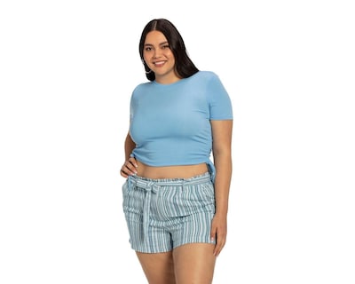 Foto 2 | Crop Top Refill Manga Corta