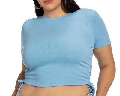 Foto 4 | Crop Top Refill Manga Corta