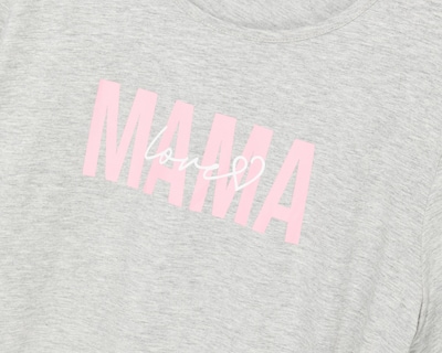 Foto 3 | Playera de Maternidad Mamá Bella Manga Corta