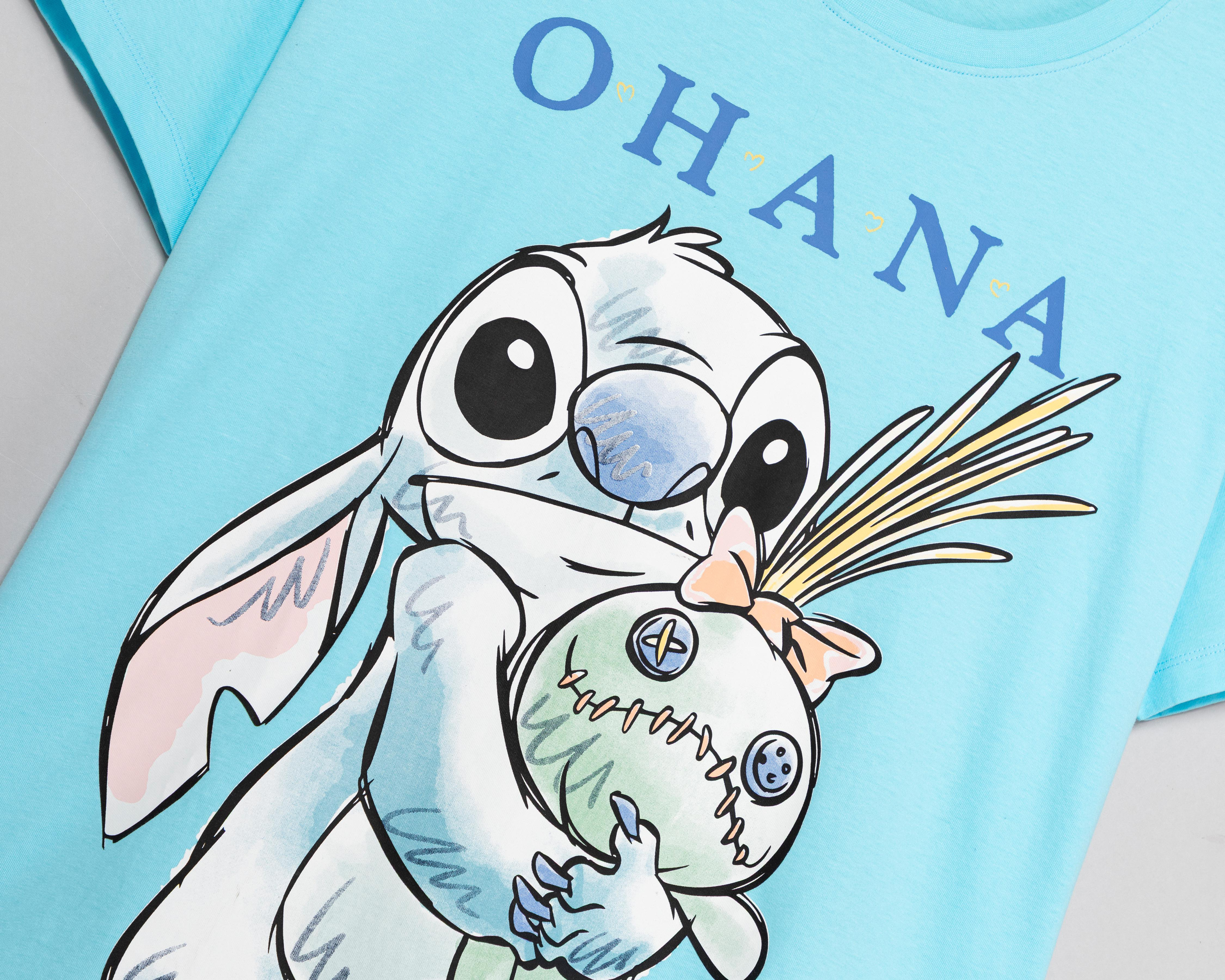 Foto 3 | Playera Estampada Disney Stitch para Mujer