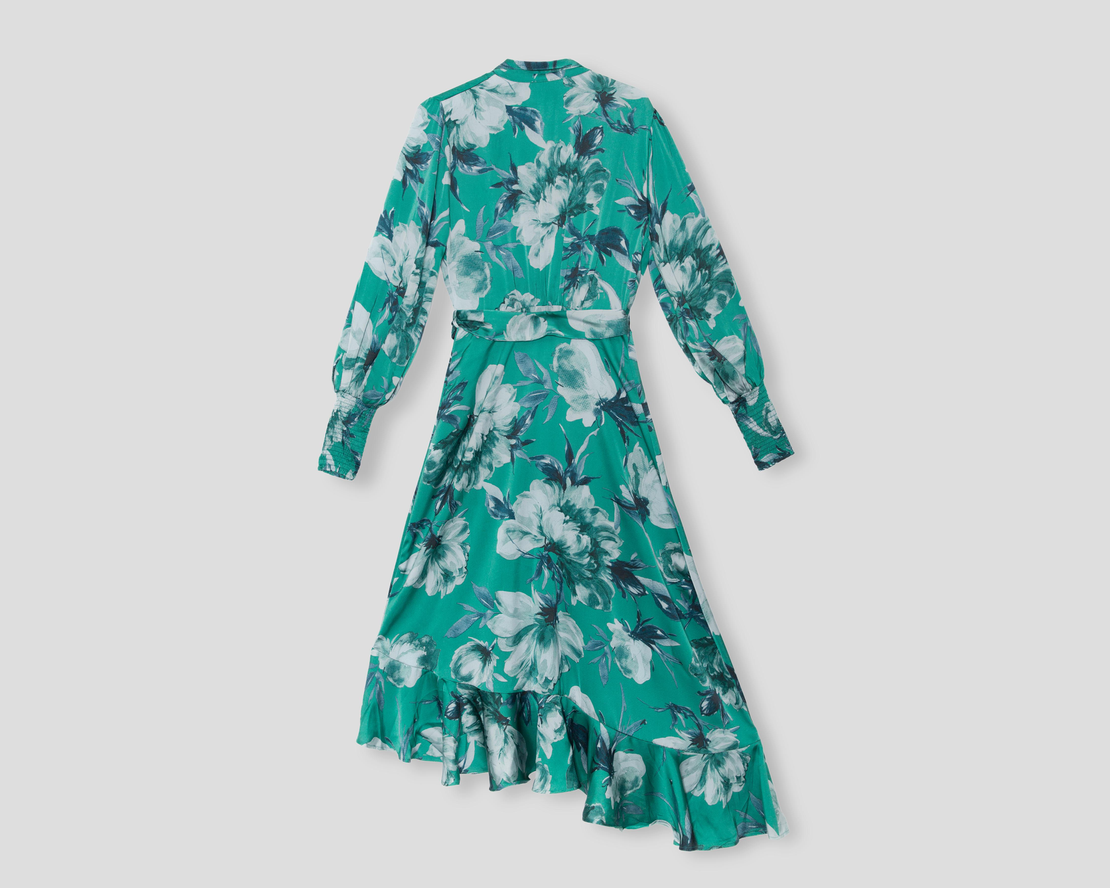 Foto 2 | Vestido Coctel Sahara Midi Floral Escote V para Mujer