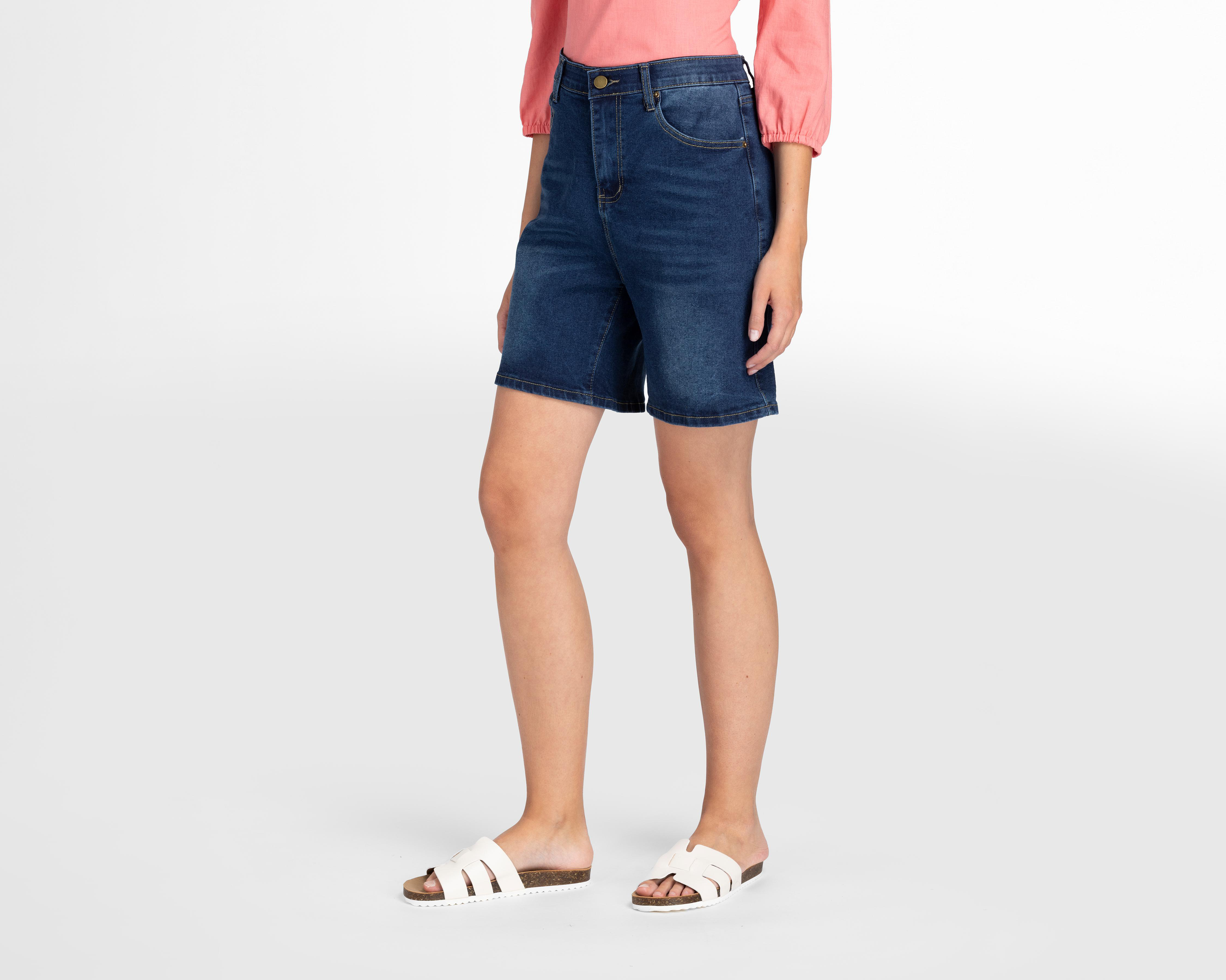 Foto 1 | Short Lady Sun de Mezclilla para Mujer