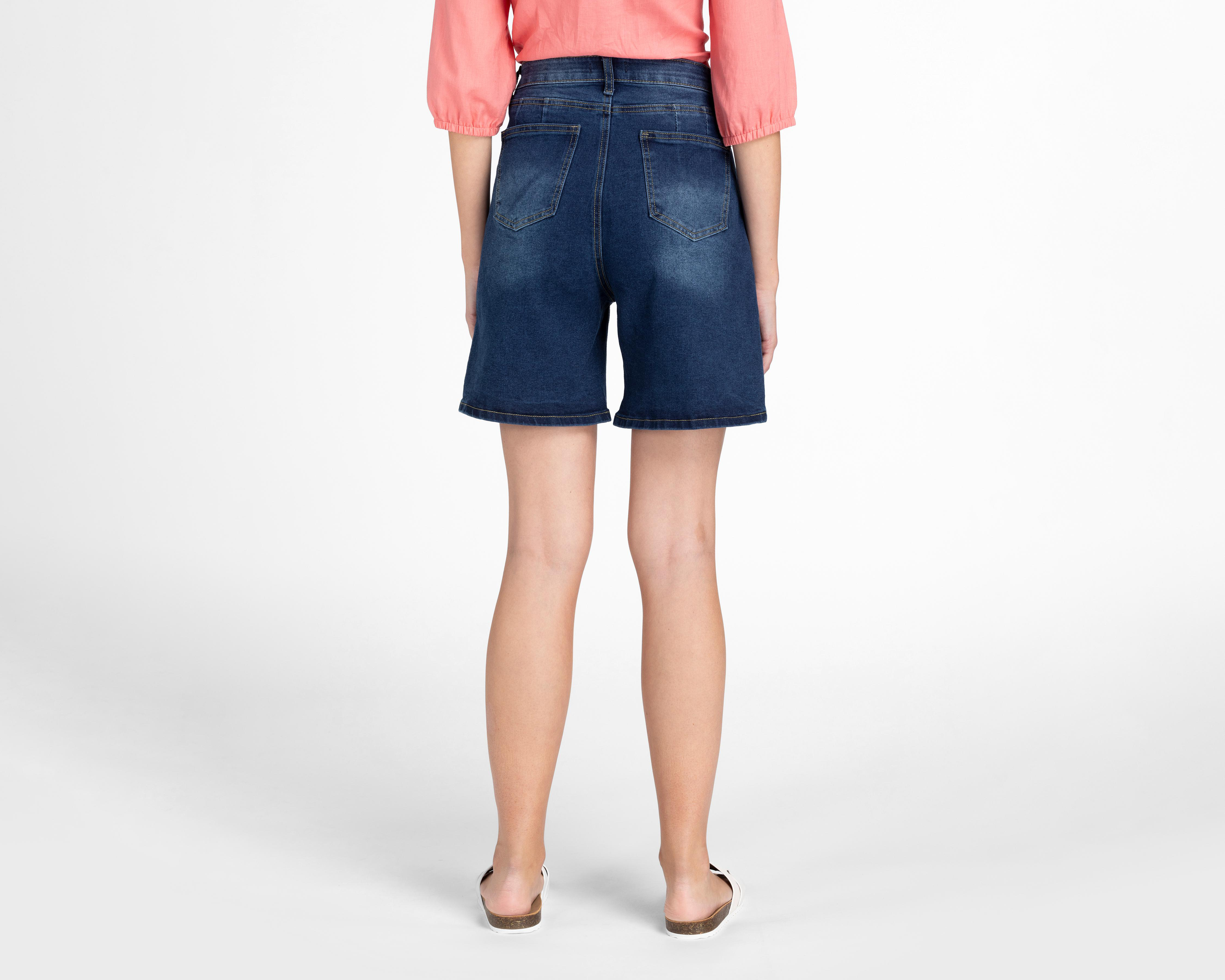 Foto 3 | Short Lady Sun de Mezclilla para Mujer