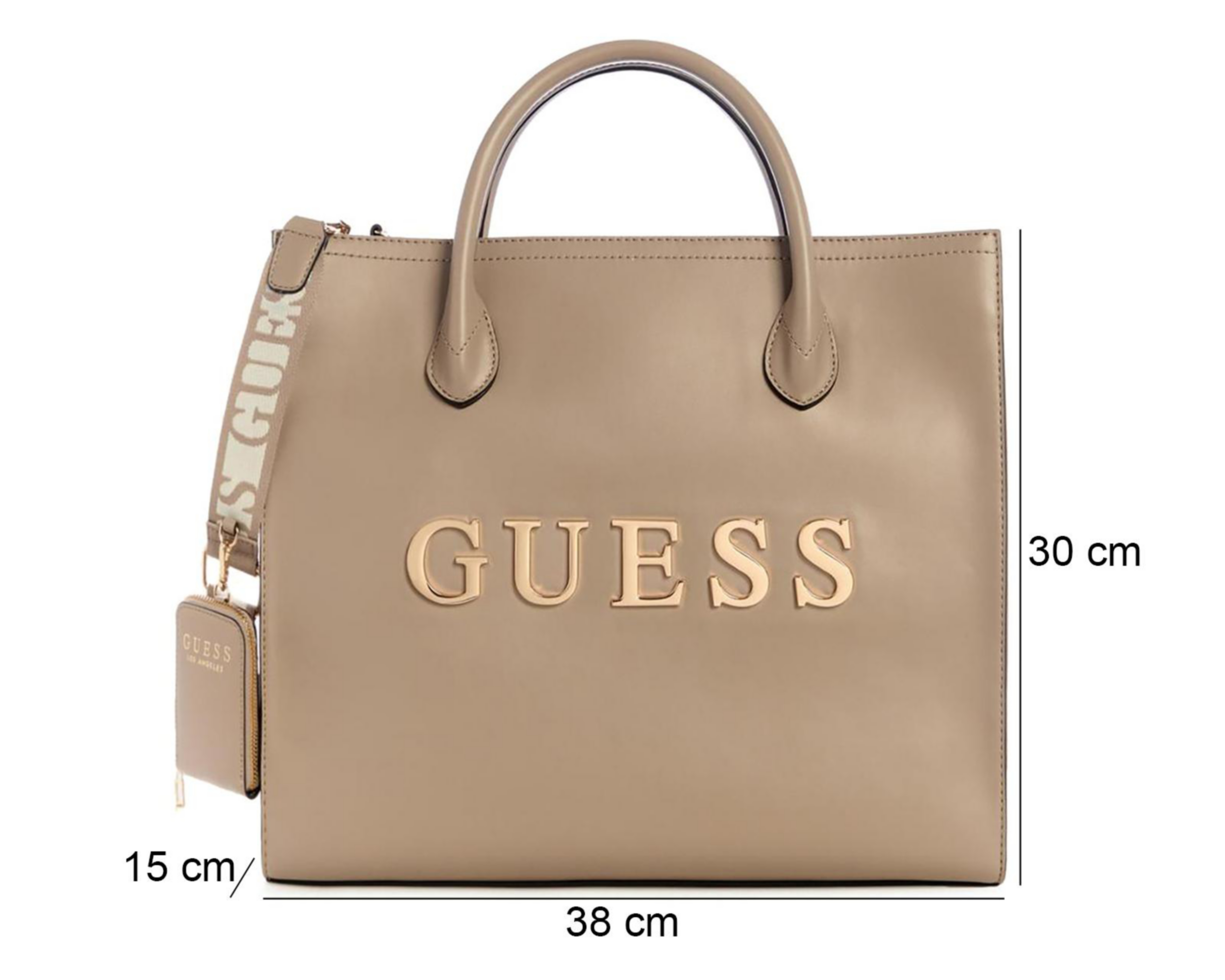 Foto 5 pulgar | Bolsa de Hombro Guess con Monedero