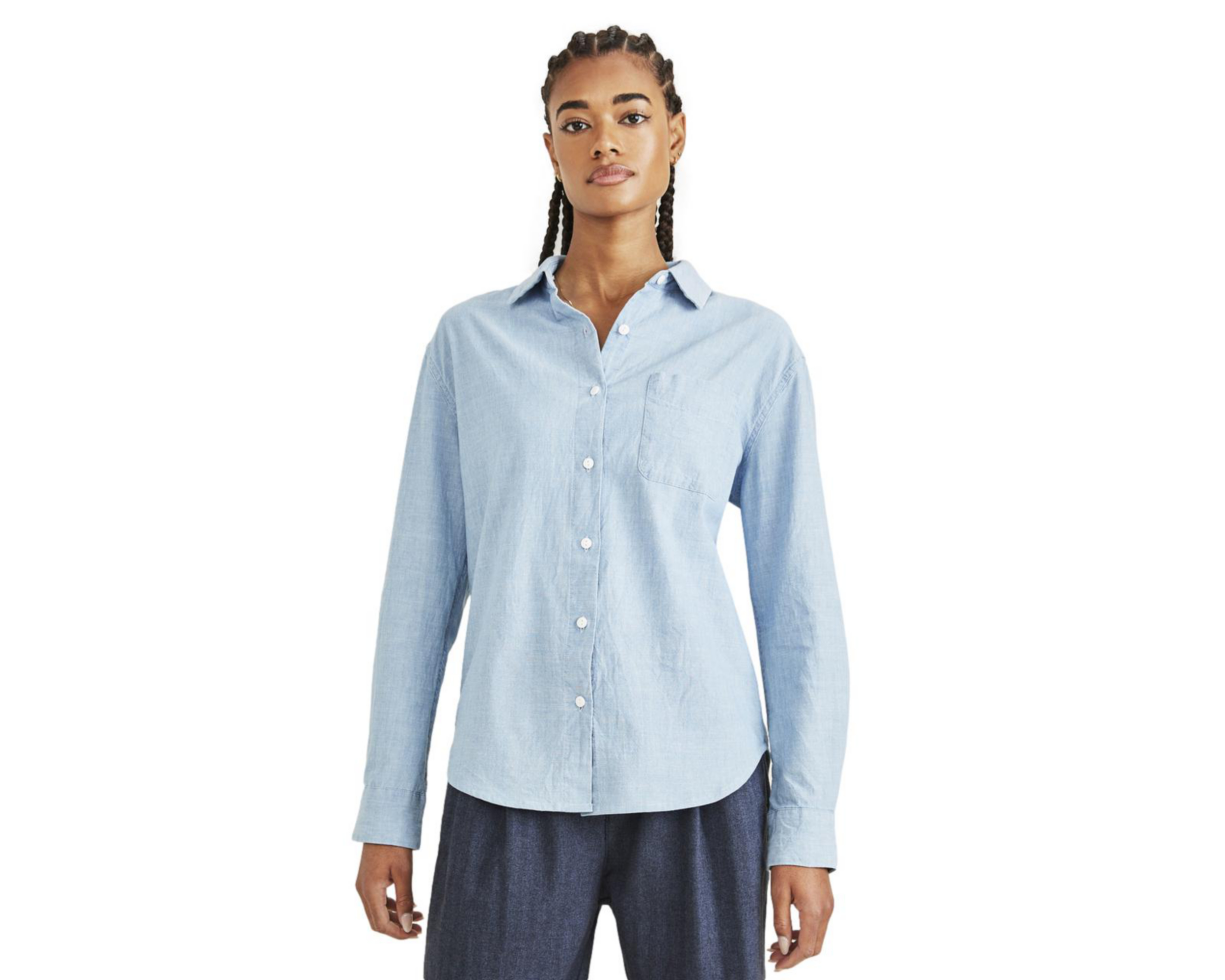 Blusa Dockers Manga Larga con Botones