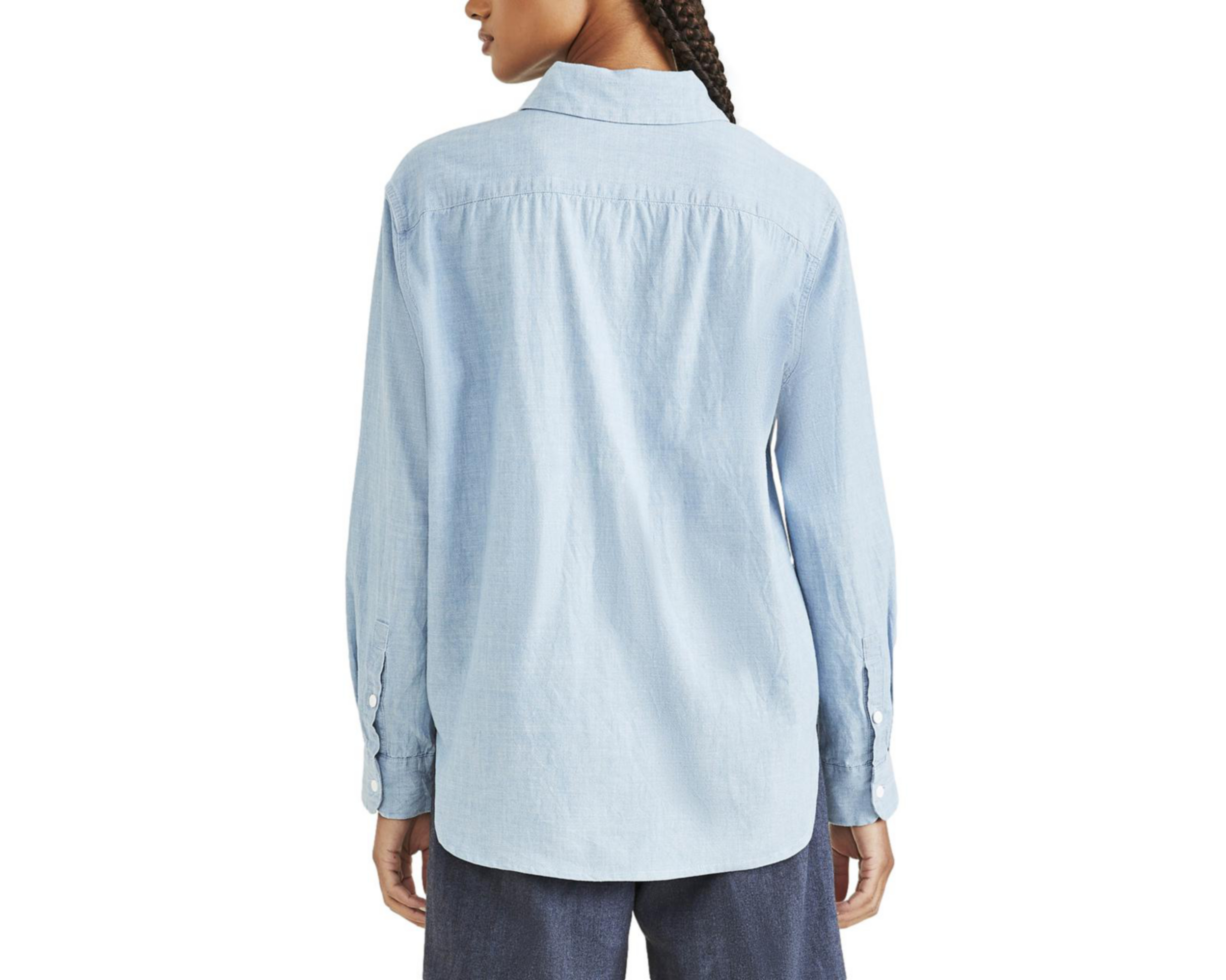 Foto 5 pulgar | Blusa Dockers Manga Larga con Botones
