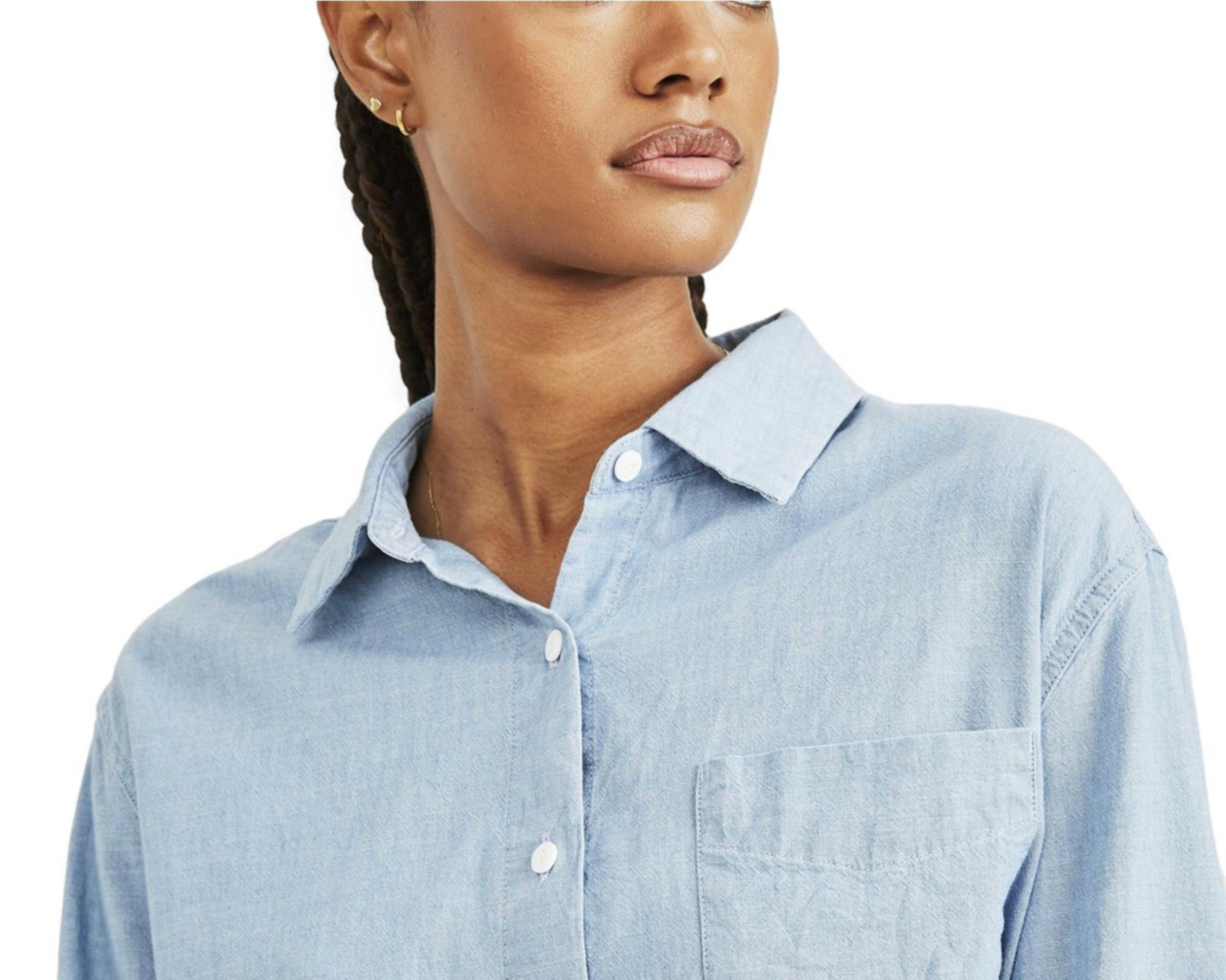 Foto 5 | Blusa Dockers Manga Larga con Botones