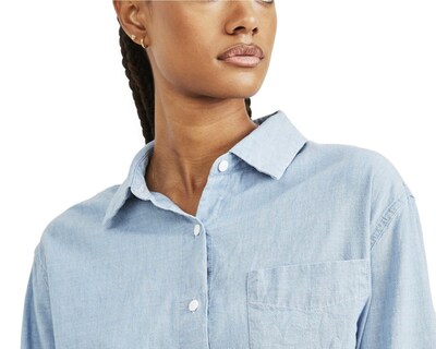 Foto 5 | Blusa Dockers Manga Larga con Botones