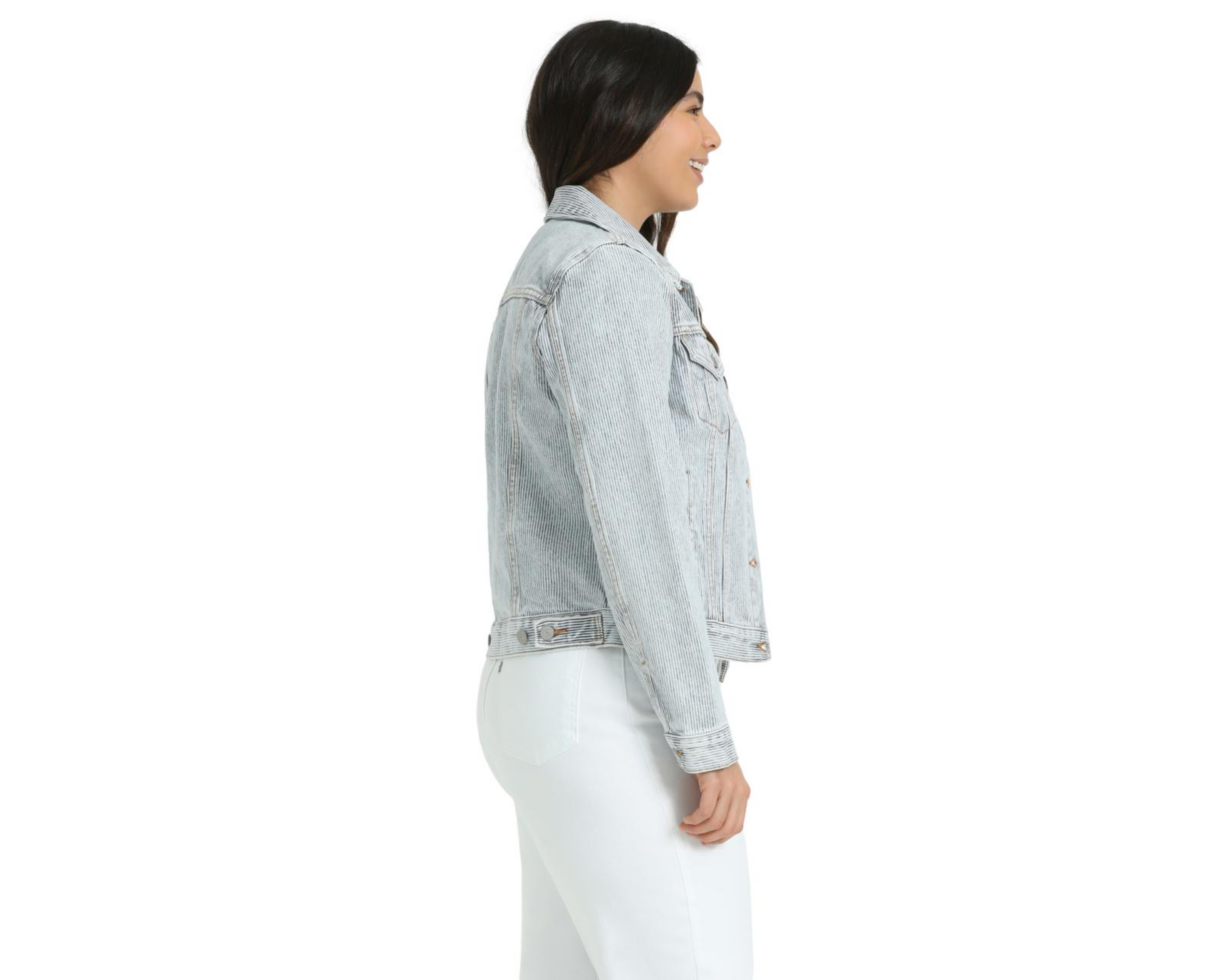 Foto 2 | Chamarra de Mezclilla con Botones Levi's para Mujer