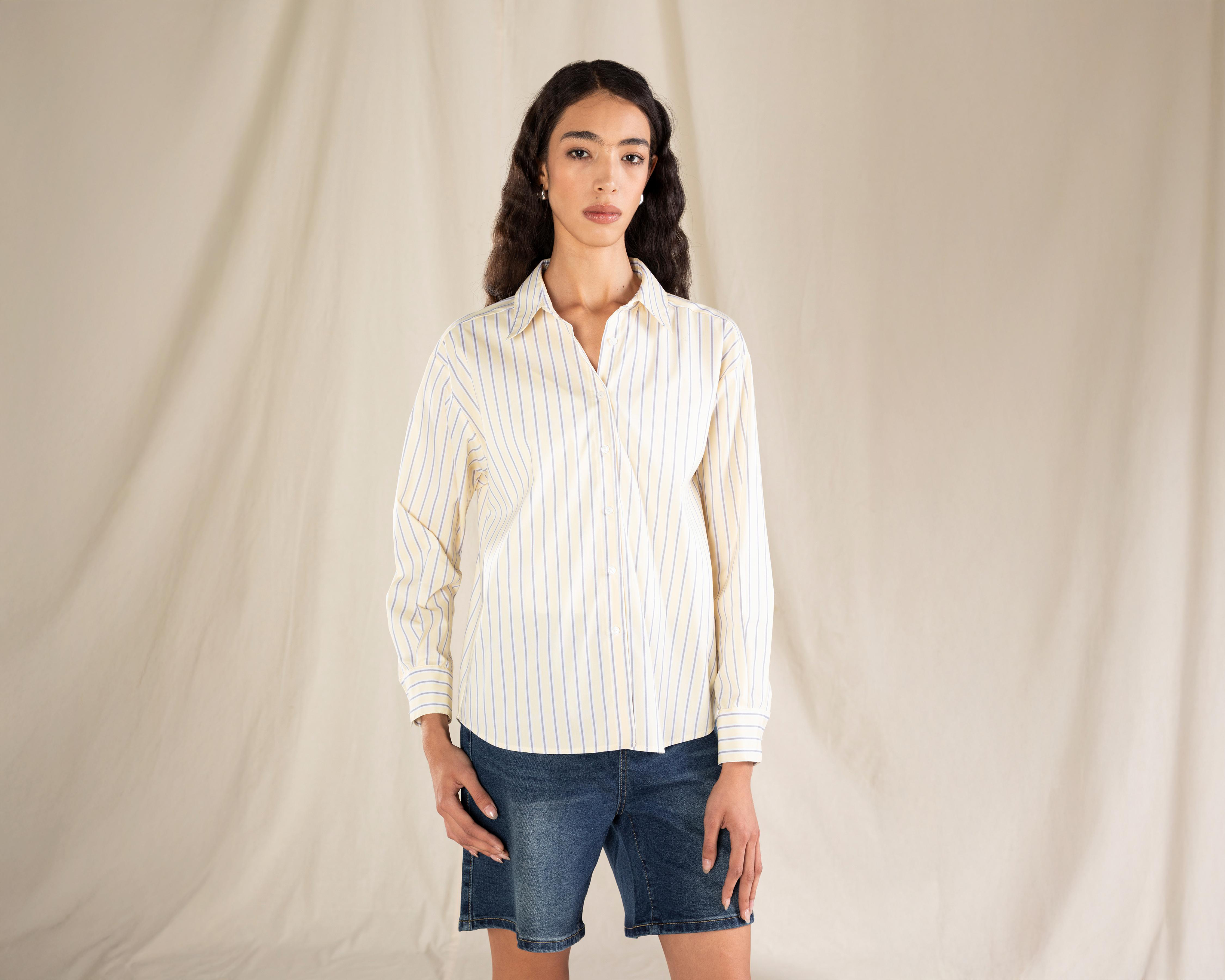 Foto 3 pulgar | Blusa Oversize Strona para Mujer
