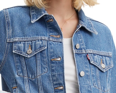 Foto 3 | Chamarra Levi's Trucker de Mezclilla