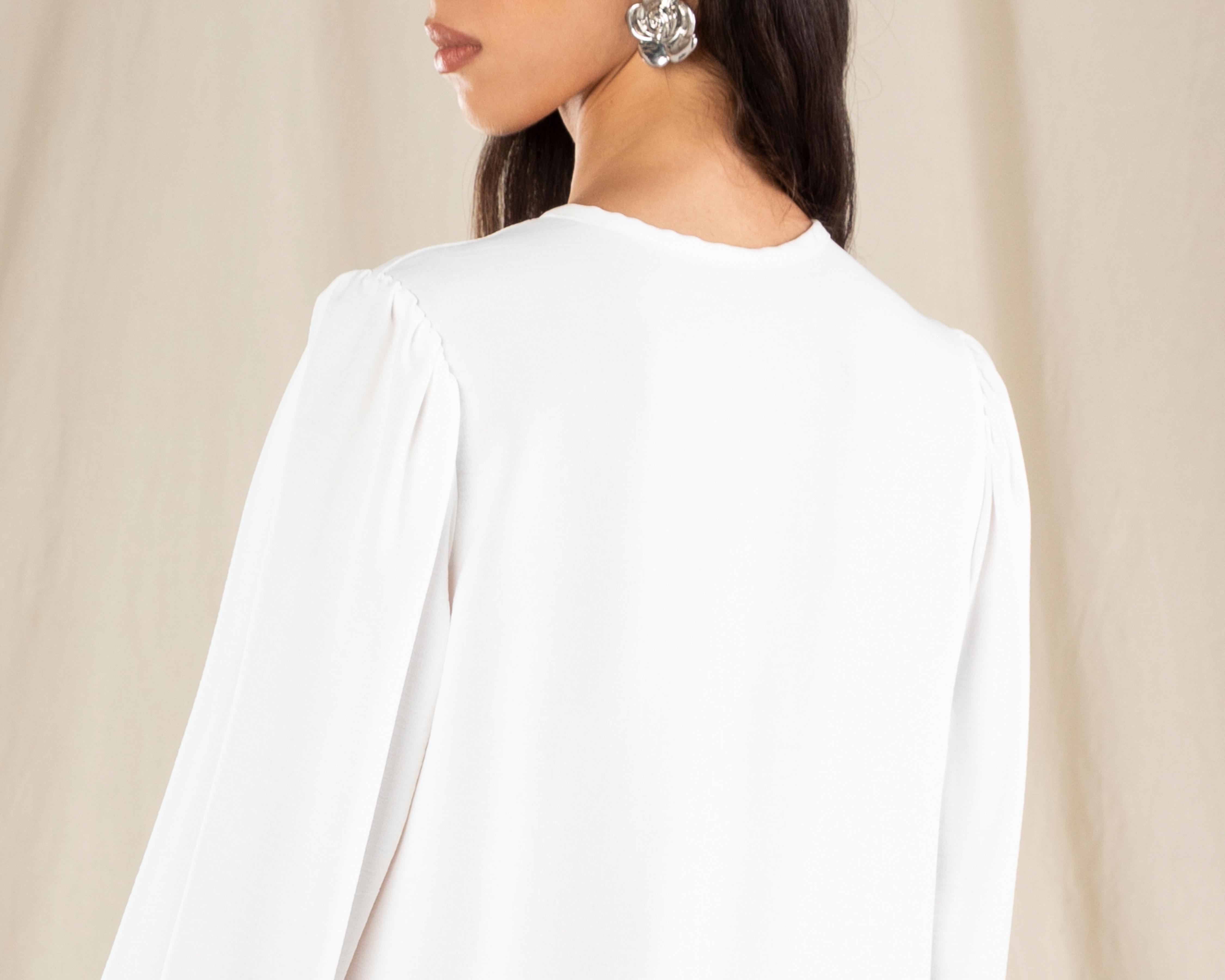 Foto 5 | Vestido Casual Strona Manga Larga con Olán para Mujer