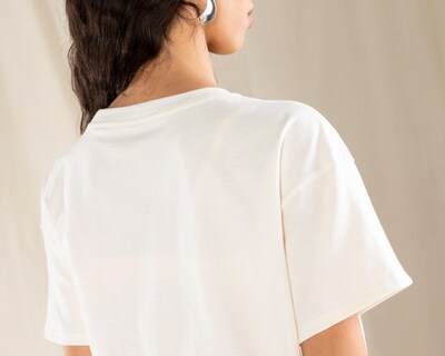 Foto 5 | Playera de Algodón Strona para Mujer