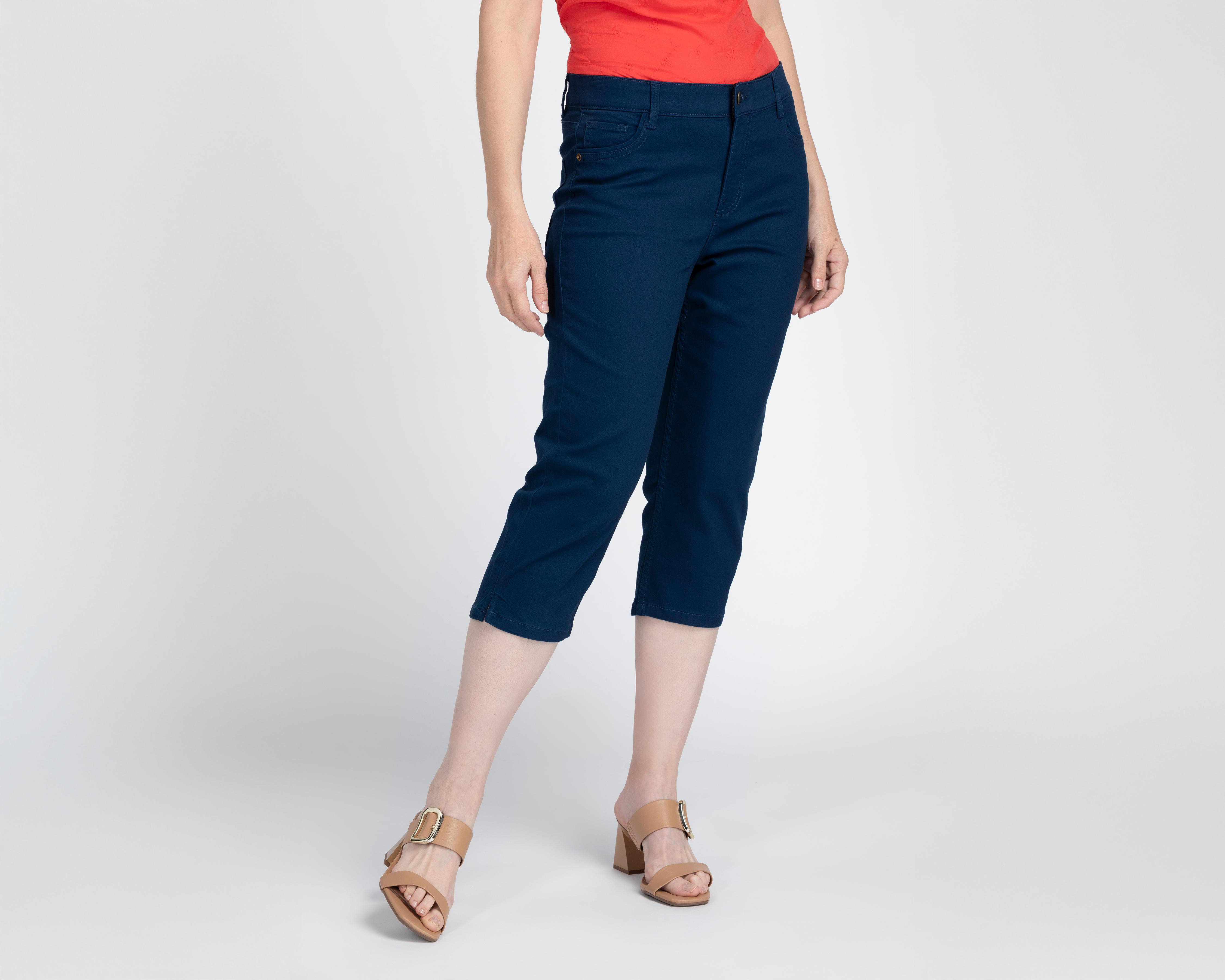 Pantalón Capri Lady Sun Azul para Mujer $329