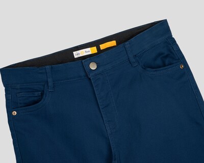 Foto 3 | Pantalón Capri Lady Sun Azul para Mujer
