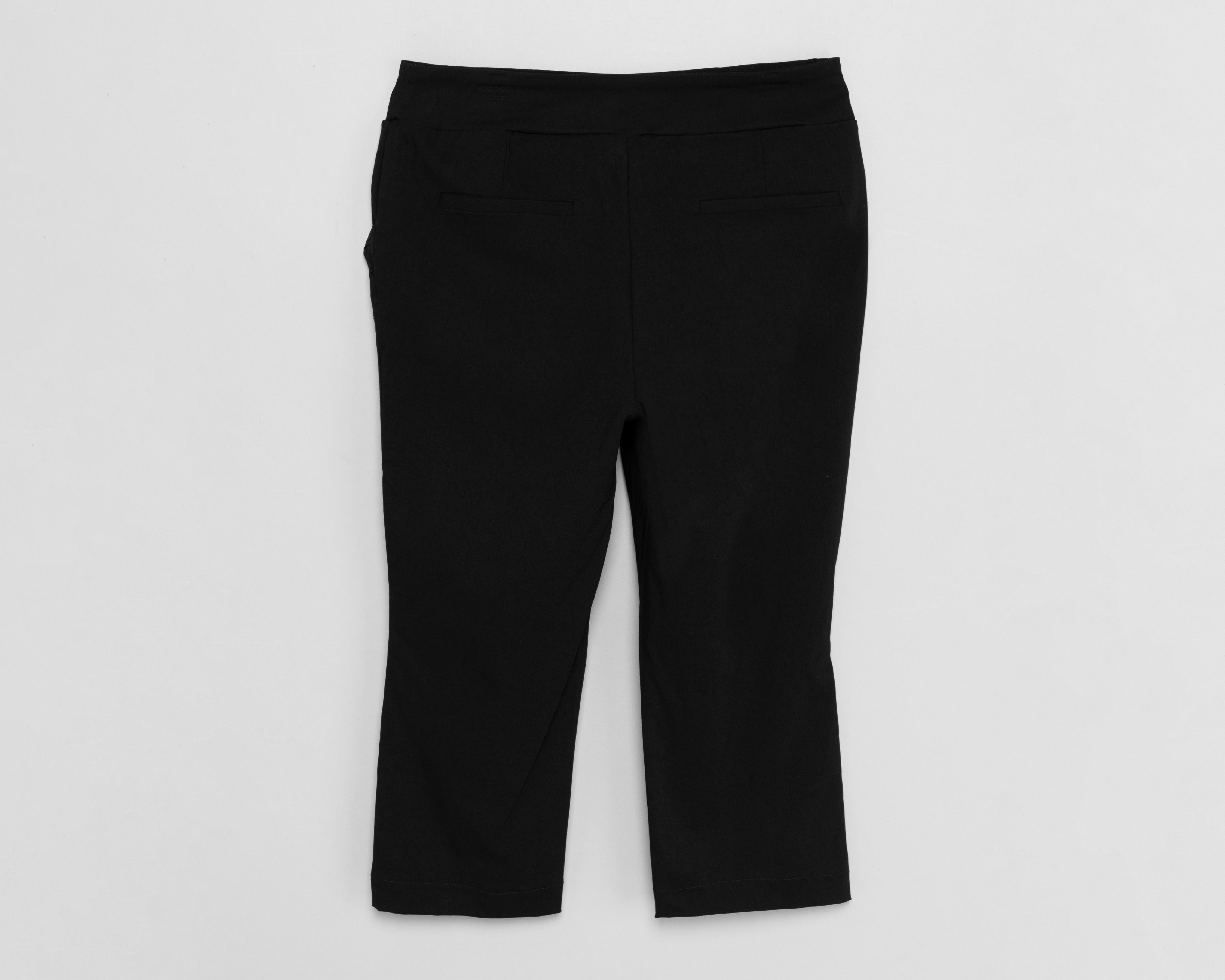 Foto 2 | Pantalón Capri Sahara con Botones para Mujer
