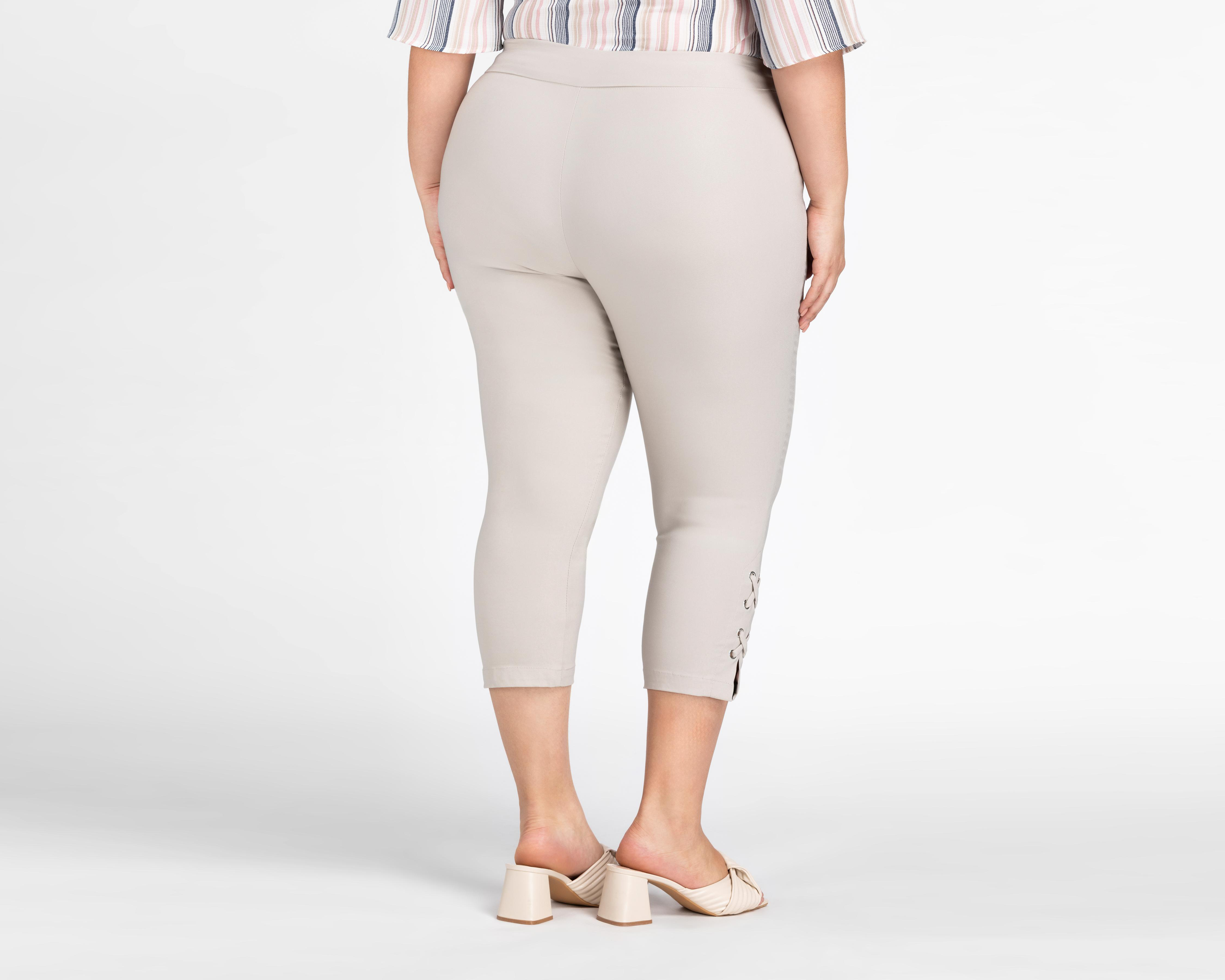 Foto 3 | Pantalón Capri Lady Sun Beige para Mujer