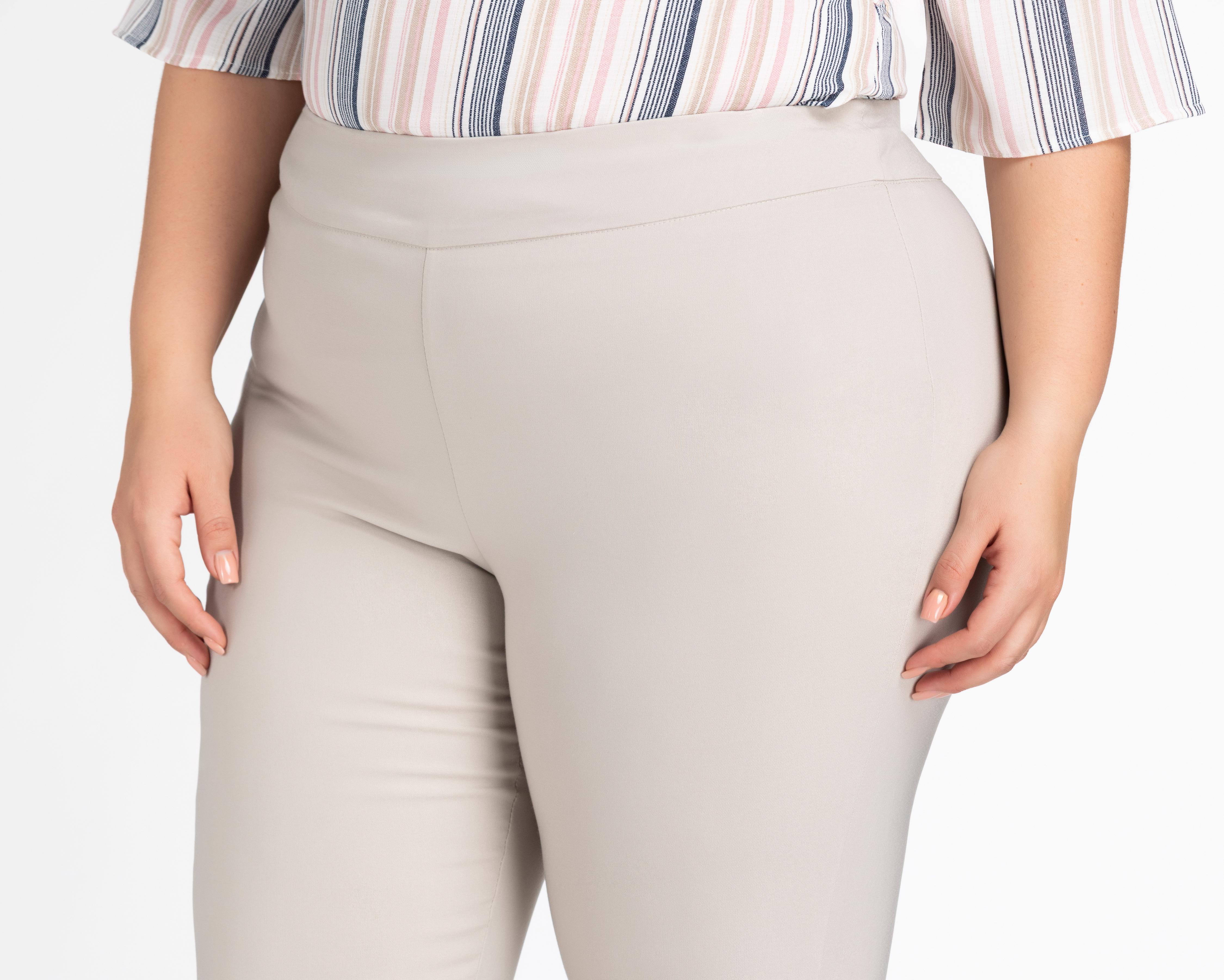 Foto 5 pulgar | Pantalón Capri Lady Sun Beige para Mujer