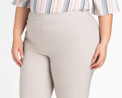 Foto 4 | Pantalón Capri Lady Sun Beige para Mujer