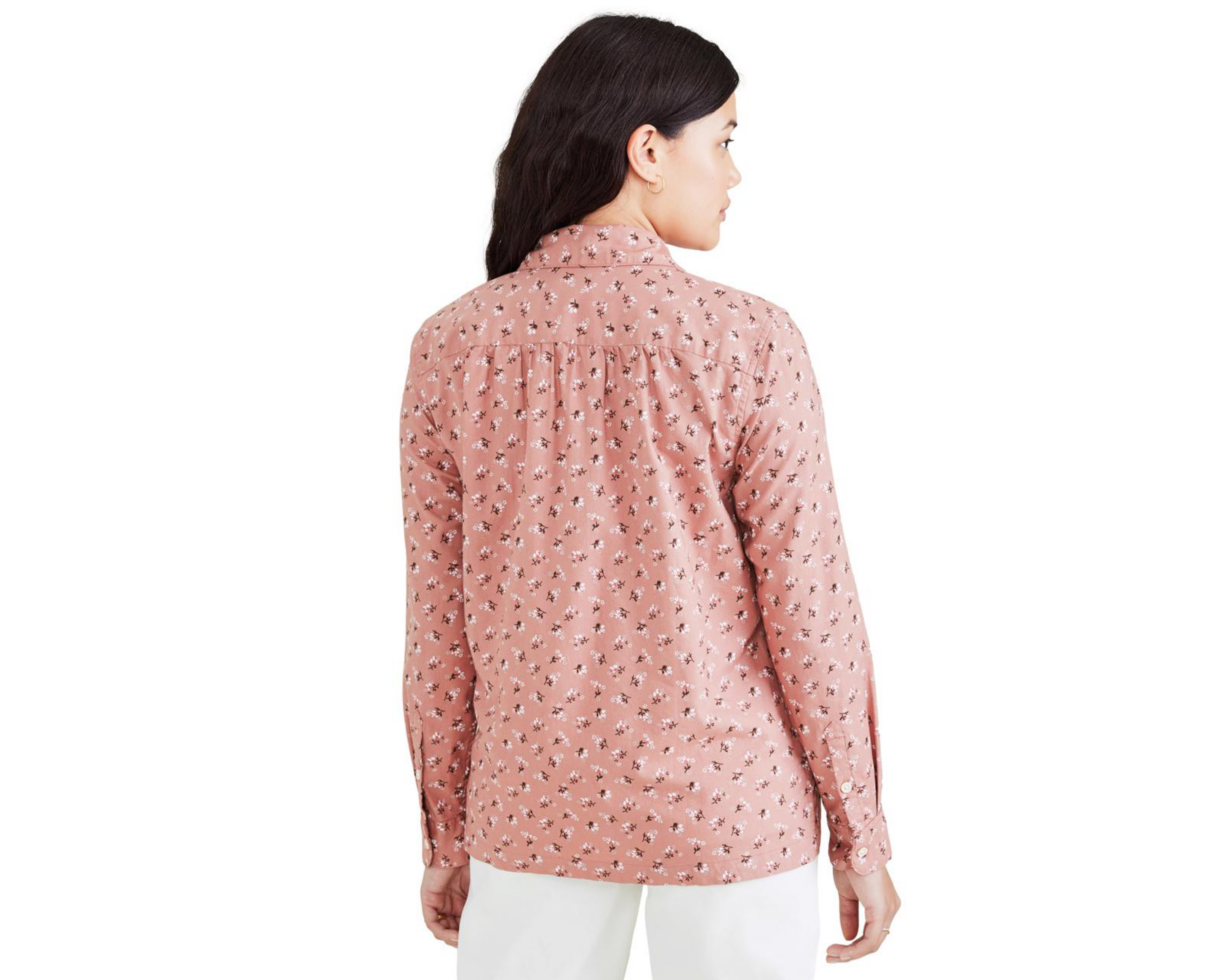 Foto 2 | Blusa Dockers Manga Larga con Estampado de Flores