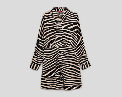 Foto 1 | Vestido Casual Sahara Manga Larga Animal Print