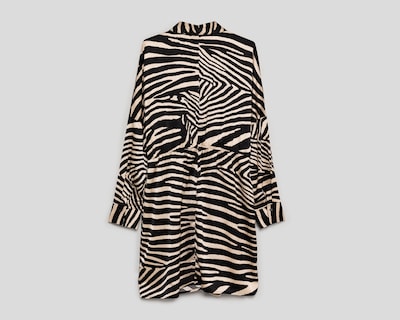 Foto 2 | Vestido Casual Sahara Manga Larga Animal Print