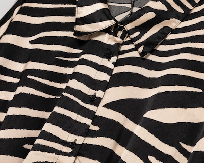 Foto 3 | Vestido Casual Sahara Manga Larga Animal Print