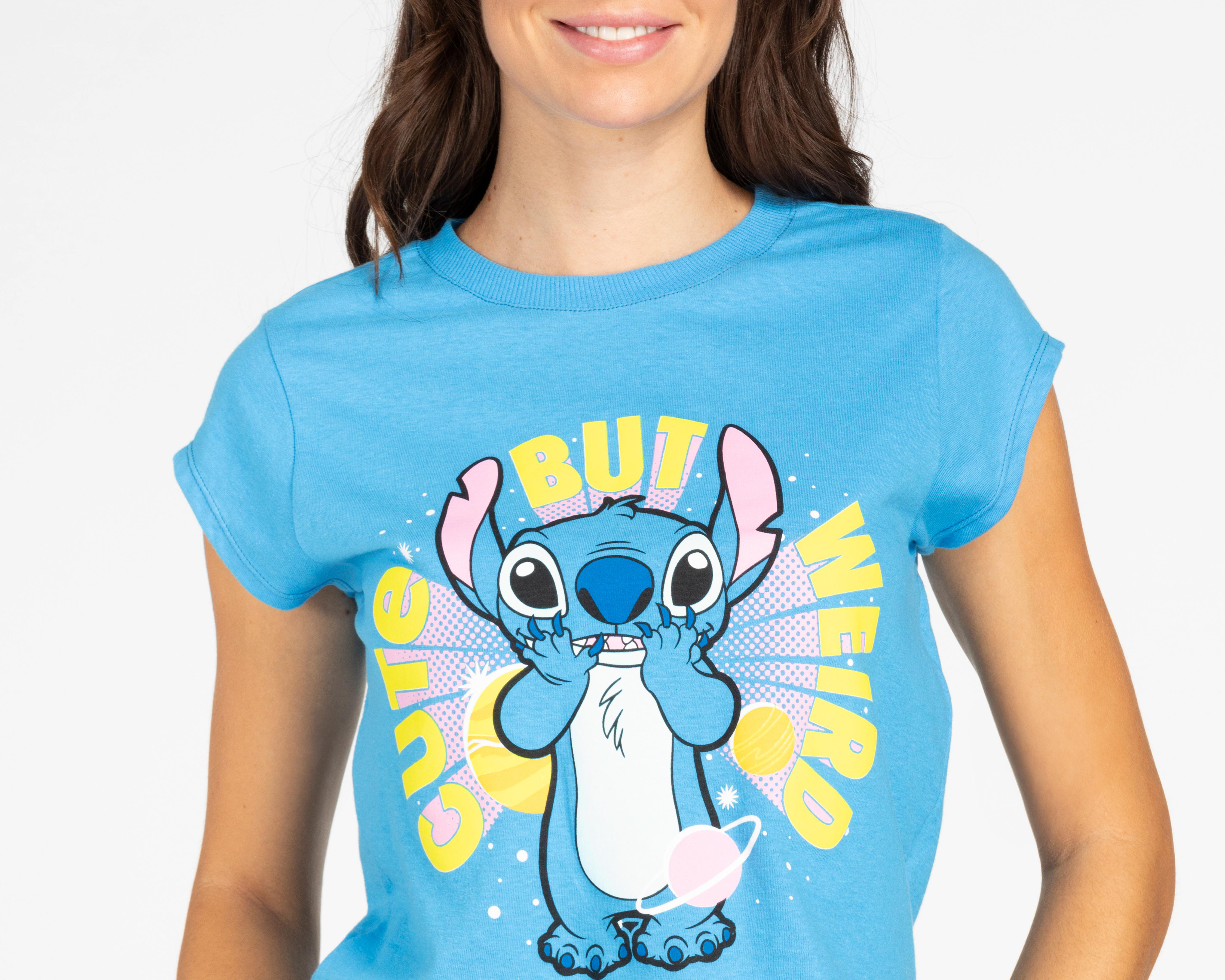 Foto 4 pulgar | Playera Disney Stitch para Mujer