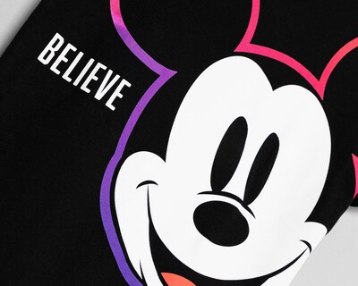 Foto 4 | Playera Disney Mickey Mouse para Mujer