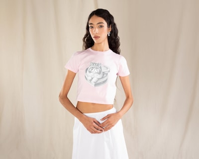 Foto 2 | Playera de Algodón Strona para Mujer