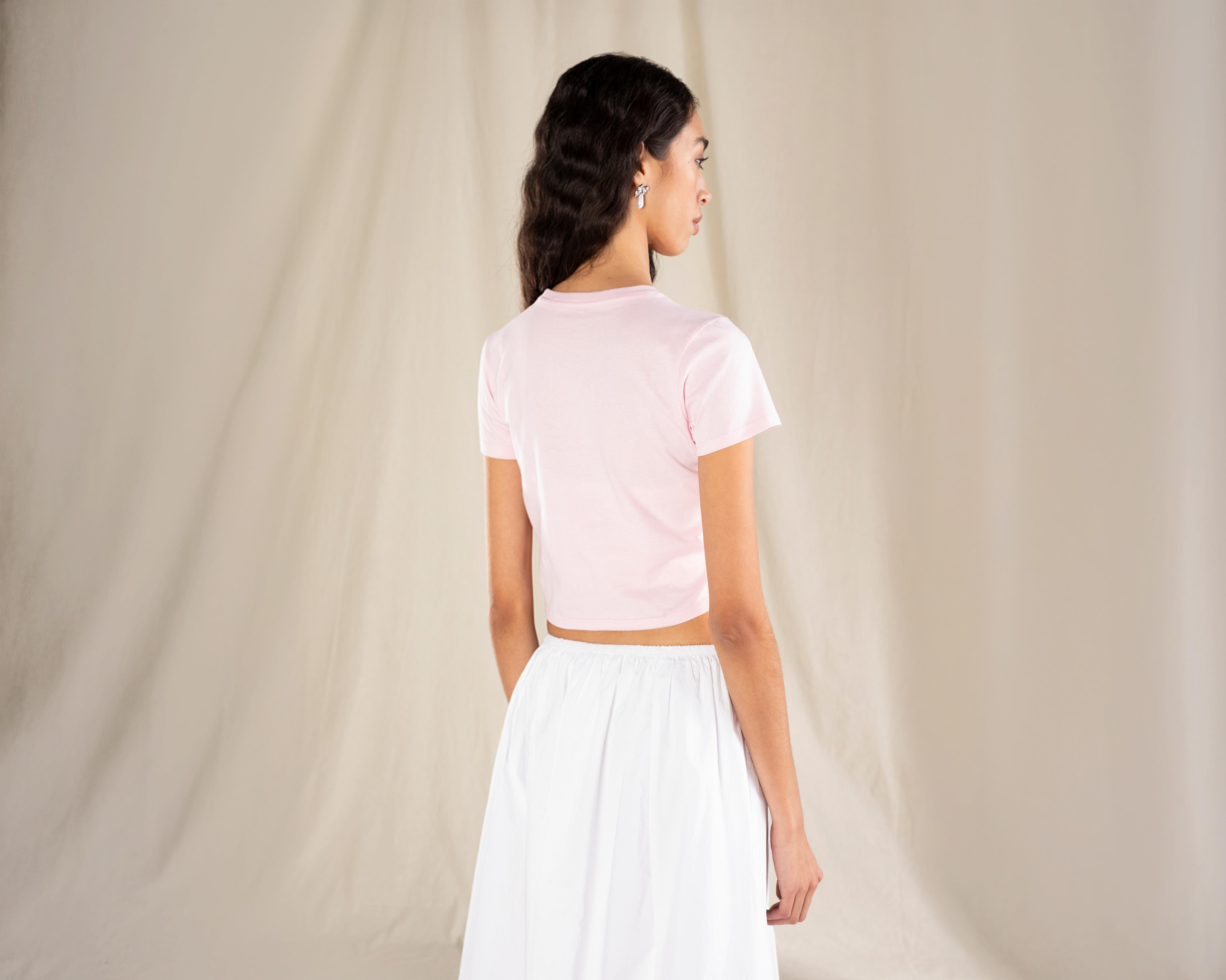 Foto 3 | Playera de Algodón Strona para Mujer