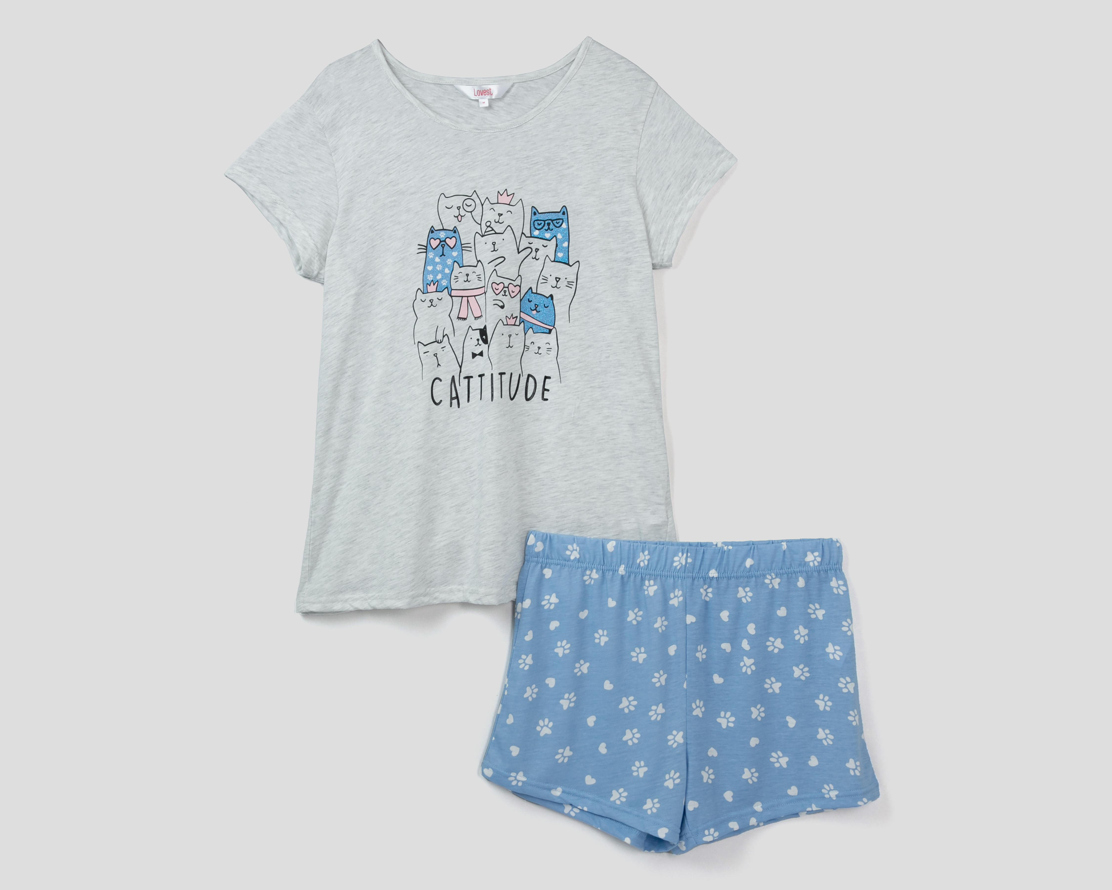 Pijama Lovest para Mujer 2 Piezas $239