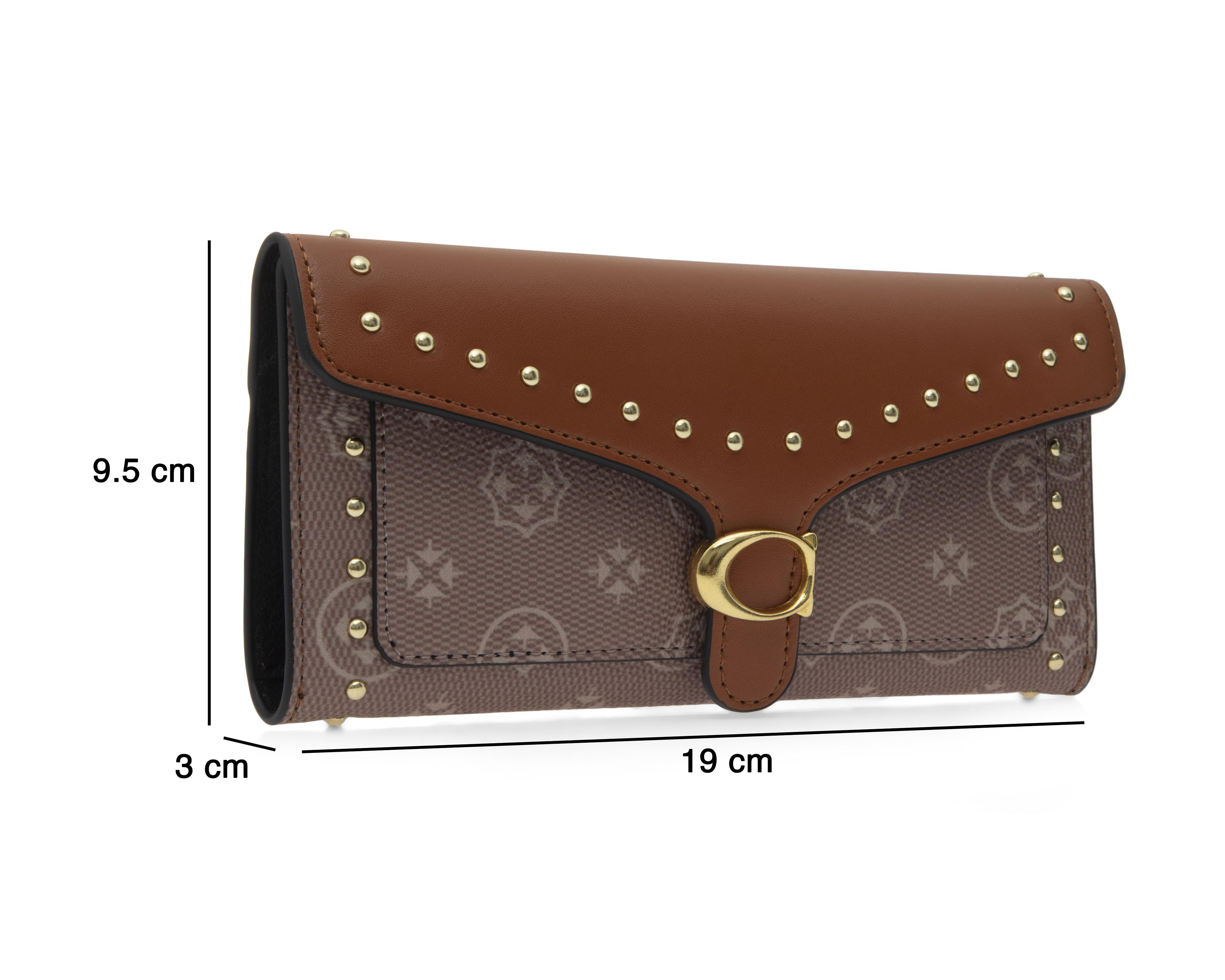 Foto 7 pulgar | Cartera Lady Sun para Mujer con Remaches