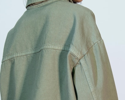 Foto 5 | Camisa Strona Verde para Mujer