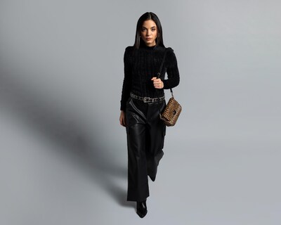 Foto 2 | Suéter Negro Thinner para Mujer