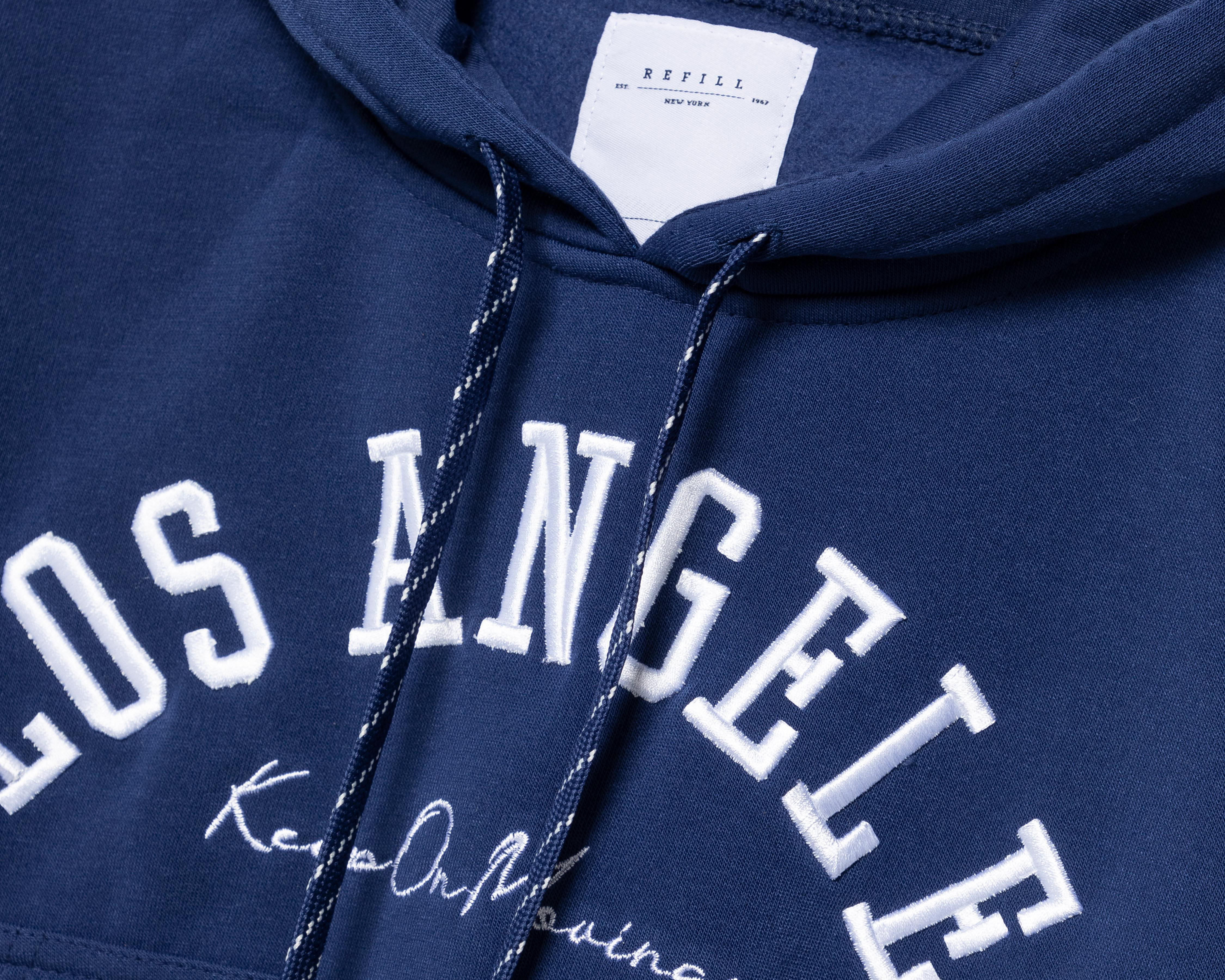 Foto 4 pulgar | Pants y Sudadera Azul Refill para Mujer