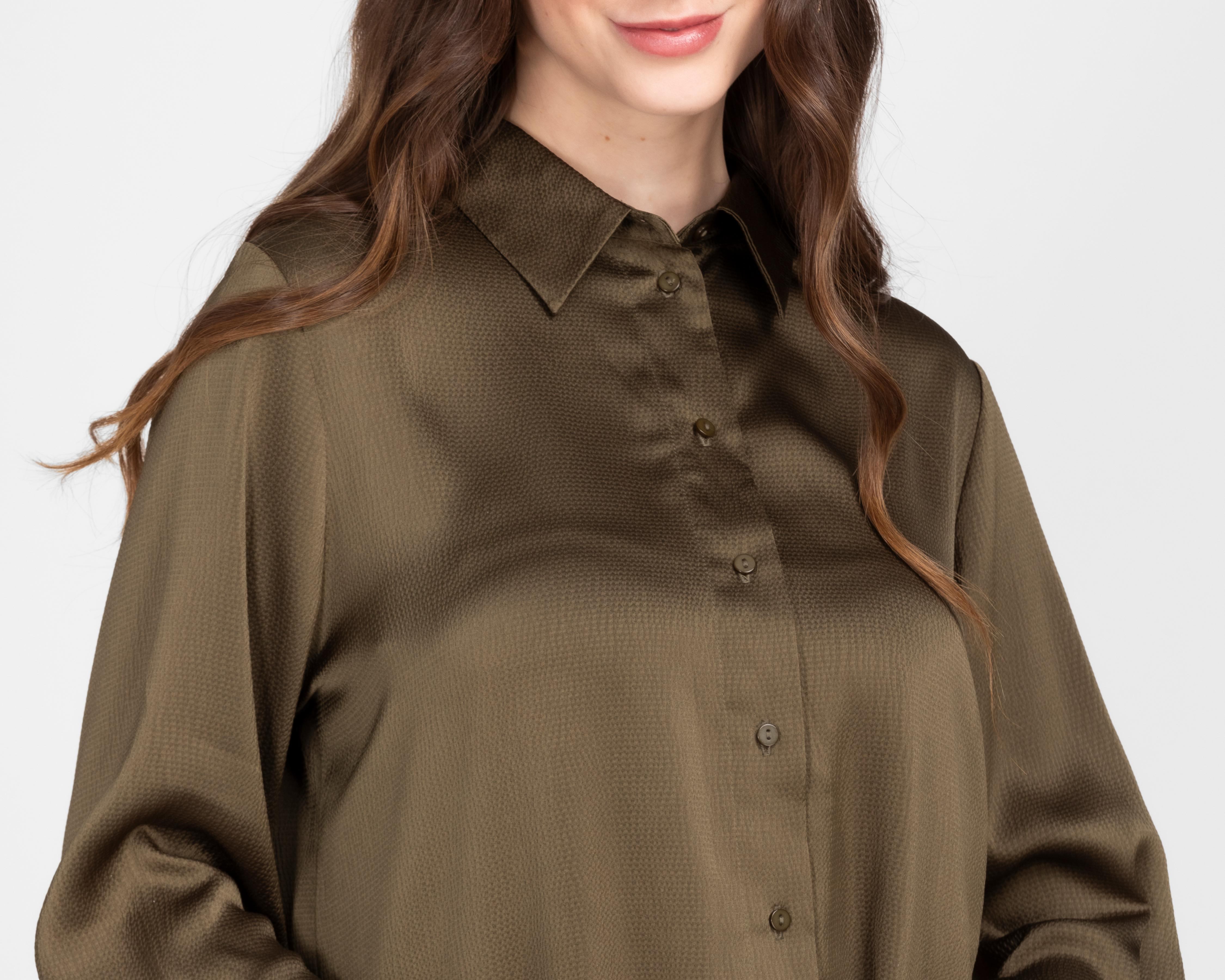 Foto 5 pulgar | Blusa Sahara Manga Larga para Mujer