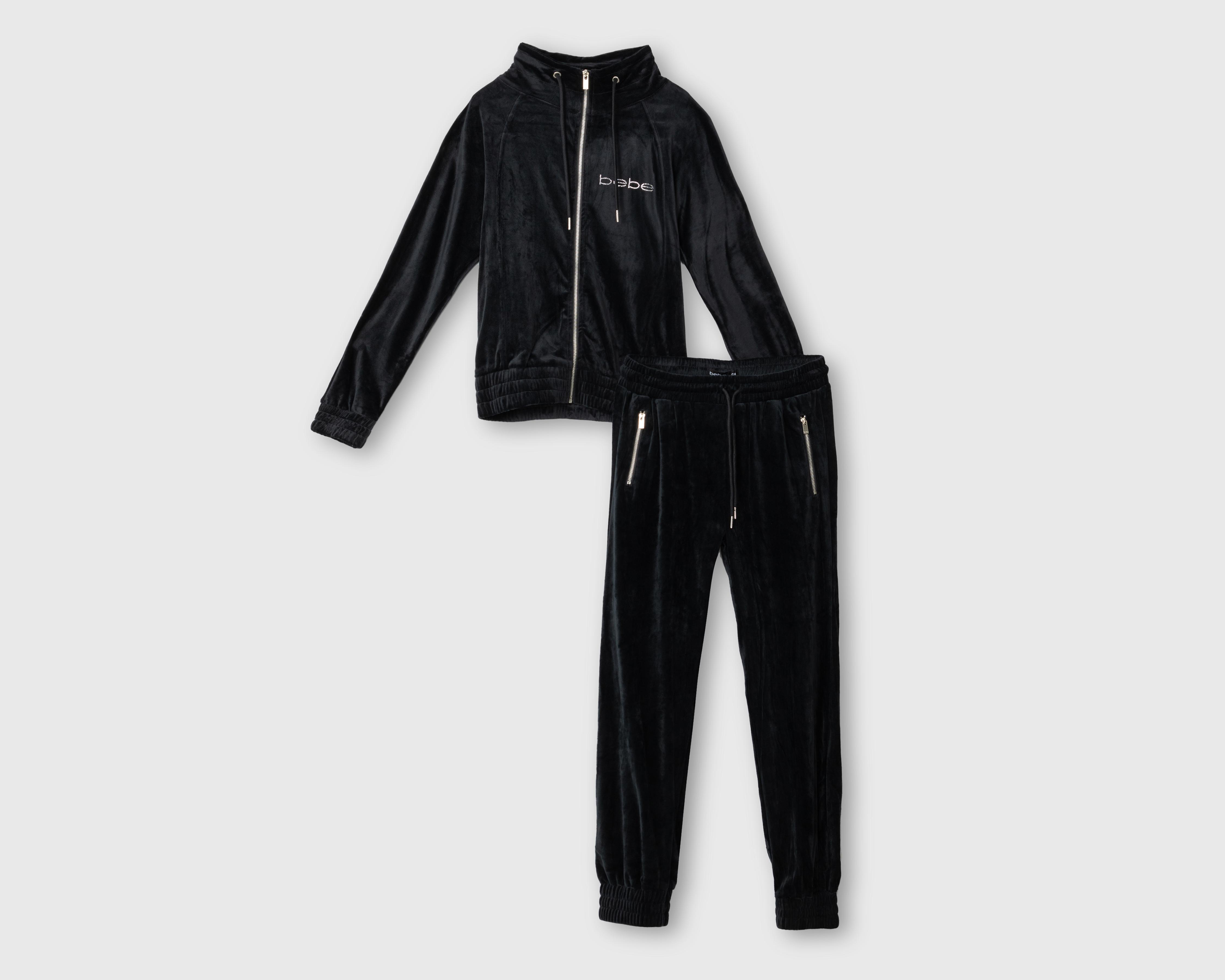 Foto 1 | Pants y Chamarra Negra Bebe para Mujer