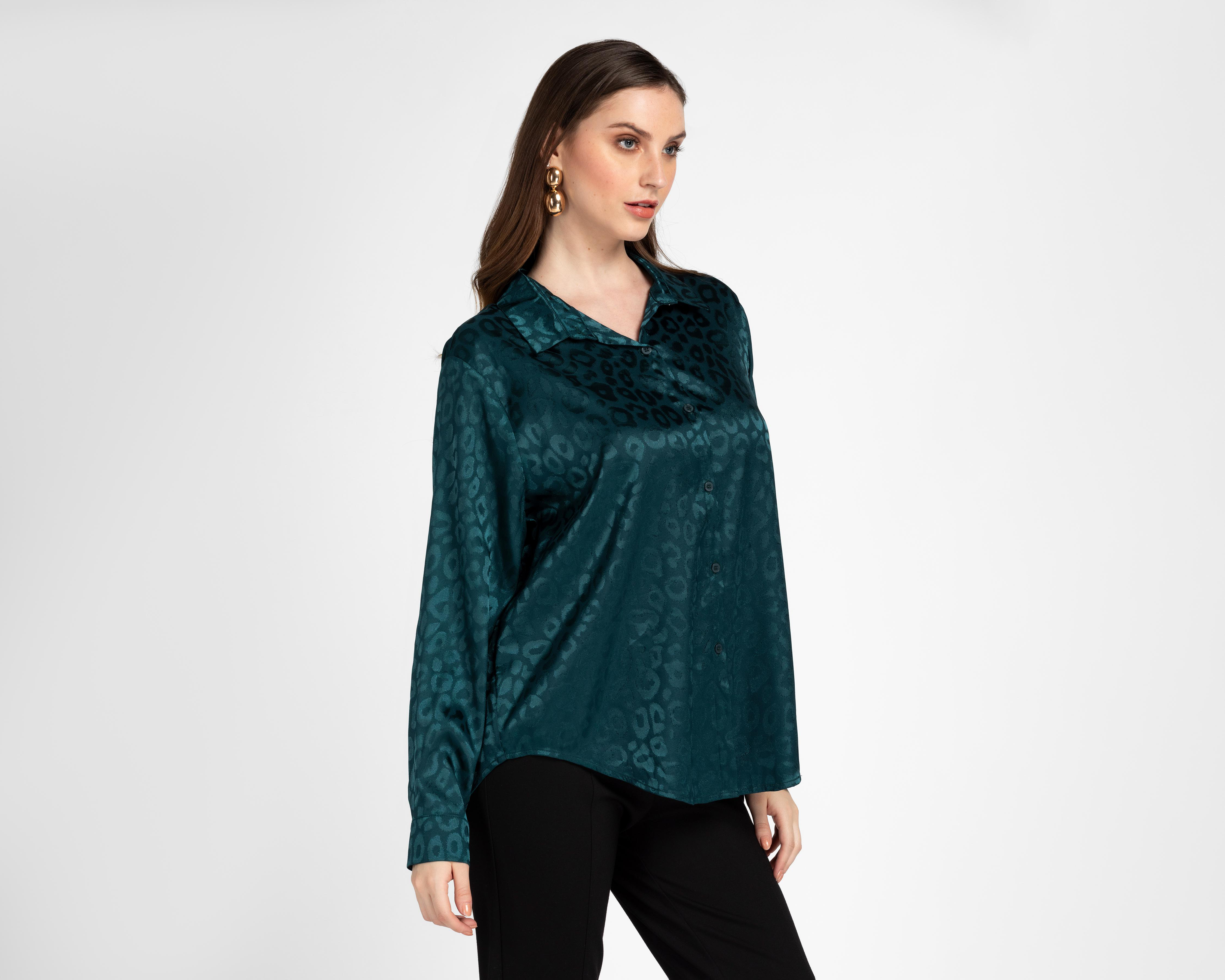Blusa Sahara Manga Larga para Mujer